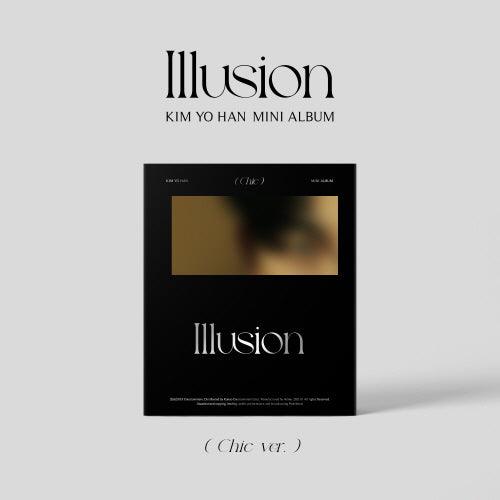 KIM YO HAN 1ST MINI ALBUM 'ILLUSION' - Kpop Music CD with Photobook - Perfect for Kpop Fans, Collectors, and Gift Giving