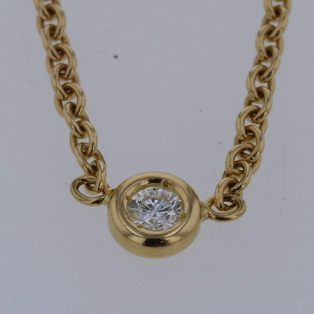 18K Gold Diamond Pendant Necklace for Women - Elegant Dainty Jewelry Gift for Anniversary, Birthday & Valentine's Day | MIM95001
