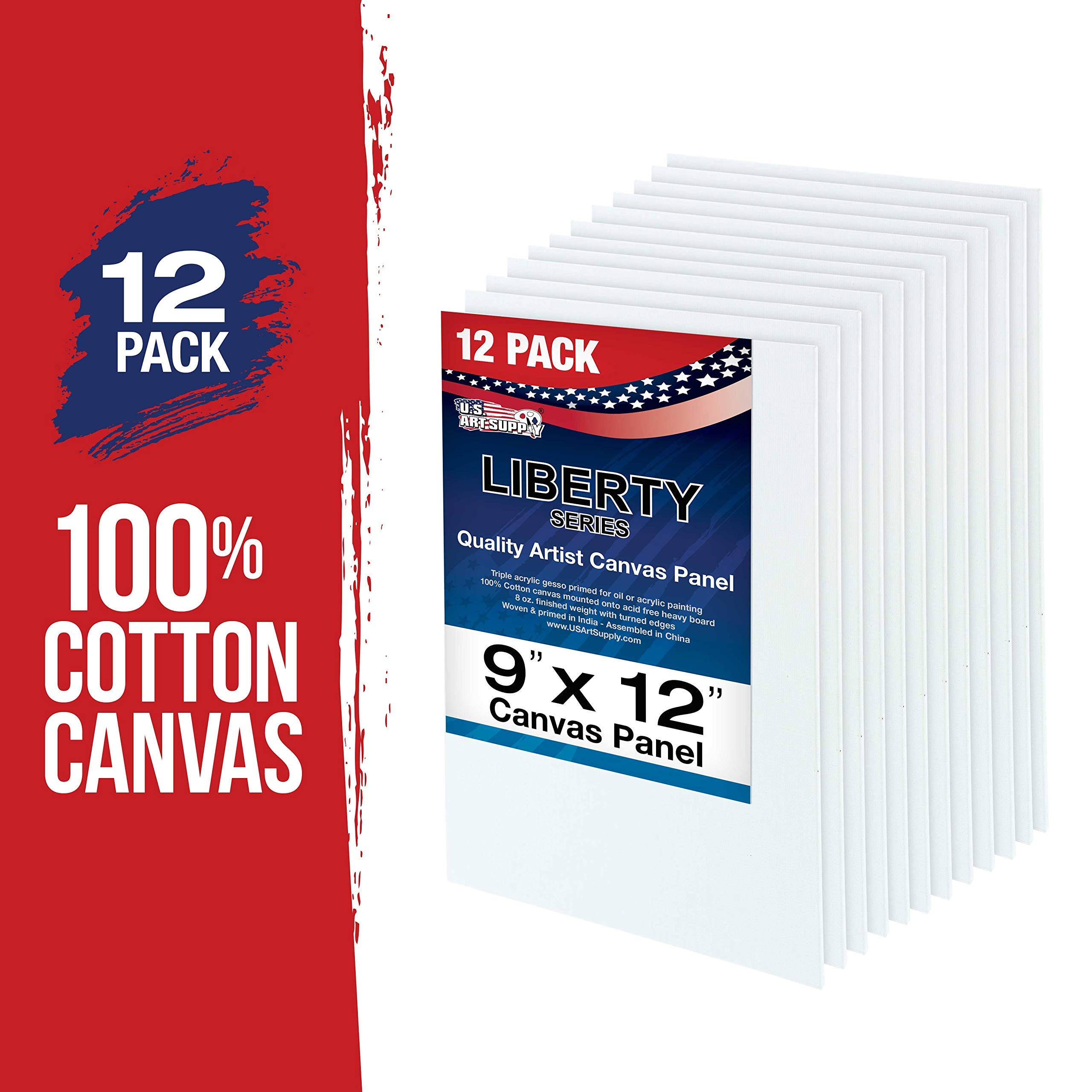 U.S. Art Supply 124-Piece Wooden Box Painting Set - Professional Oil, Acrylic & Watercolor Paints with Brushes, Pastels, Pencils, Sketch Pads & Canvas - Perfect for Artists, Students & Hobbyists - Ideal for Studio, Classroom & Outdoor Painting
