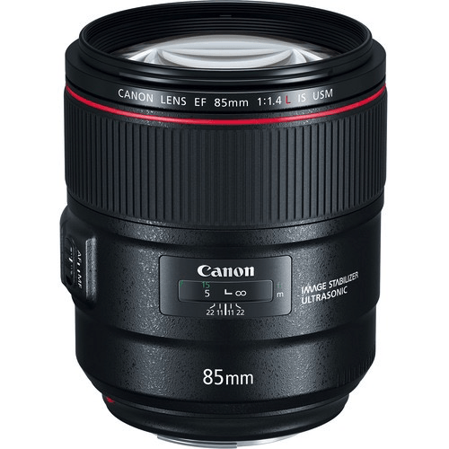 Canon EF 85mm f/1.4L IS USM Lens - Professional Portrait Photography Lens with Image Stabilization for DSLR Cameras - Perfect for Weddings, Studio Portraits & Low Light Shooting