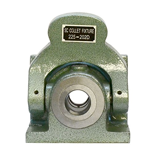 Heavy Duty 5C Collet Chuck Dead Length Fixture for Vertical & Horizontal Milling - Precision Machining Tool for CNC, Lathe, and Metalworking Applications