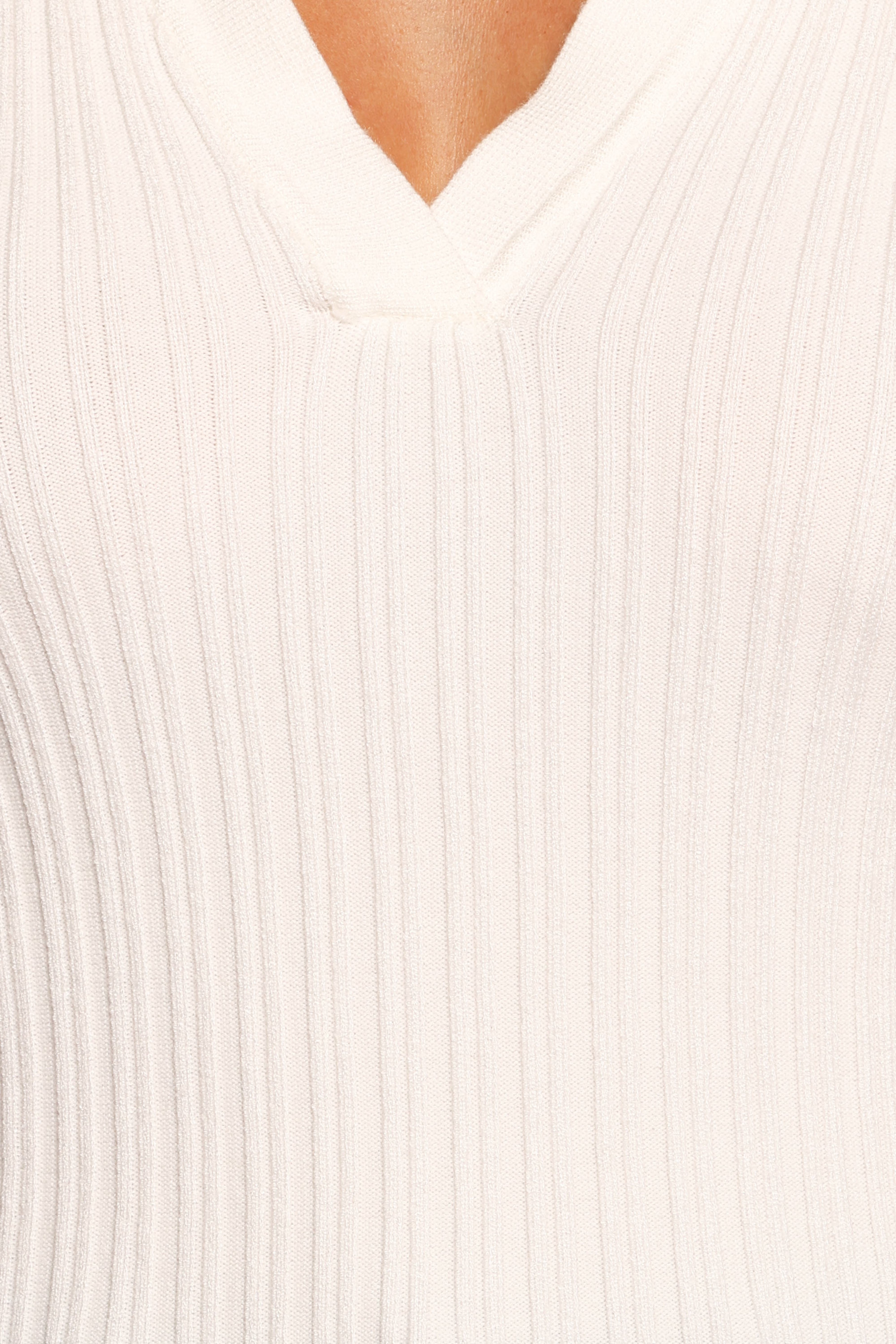 Emmerson Women's Long Sleeve Knit Top - Soft Comfortable White Sweater for Fall & Winter | Casual Office Wear & Layering Essential