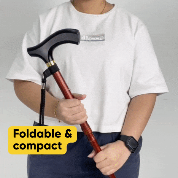 Premium Blue Island Cane Walking Stick by The Cane Collective - Lightweight & Durable Mobility Aid for Seniors, Hiking, Fashion Accessory, and Everyday Support