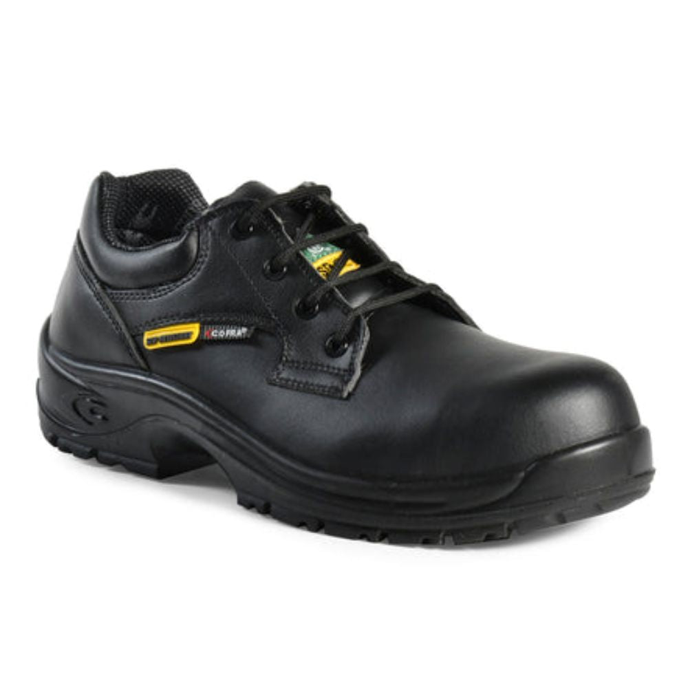 Cofra Solid SD Unisex Vegan Composite Toe Work Shoes - Lightweight Safety Footwear for Construction, Warehouse & Industrial Workers