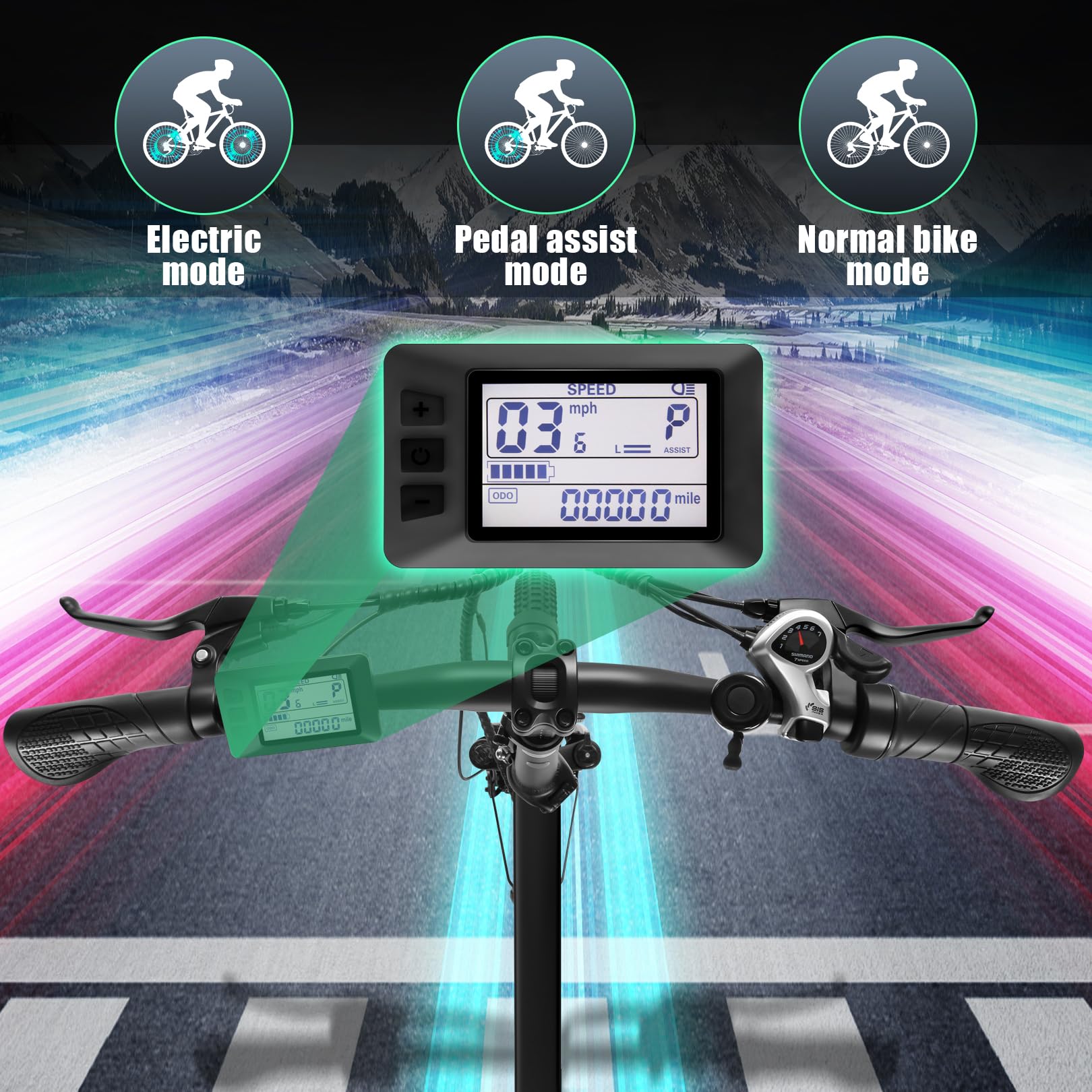 Vivi 750W Folding Electric Bike - 20