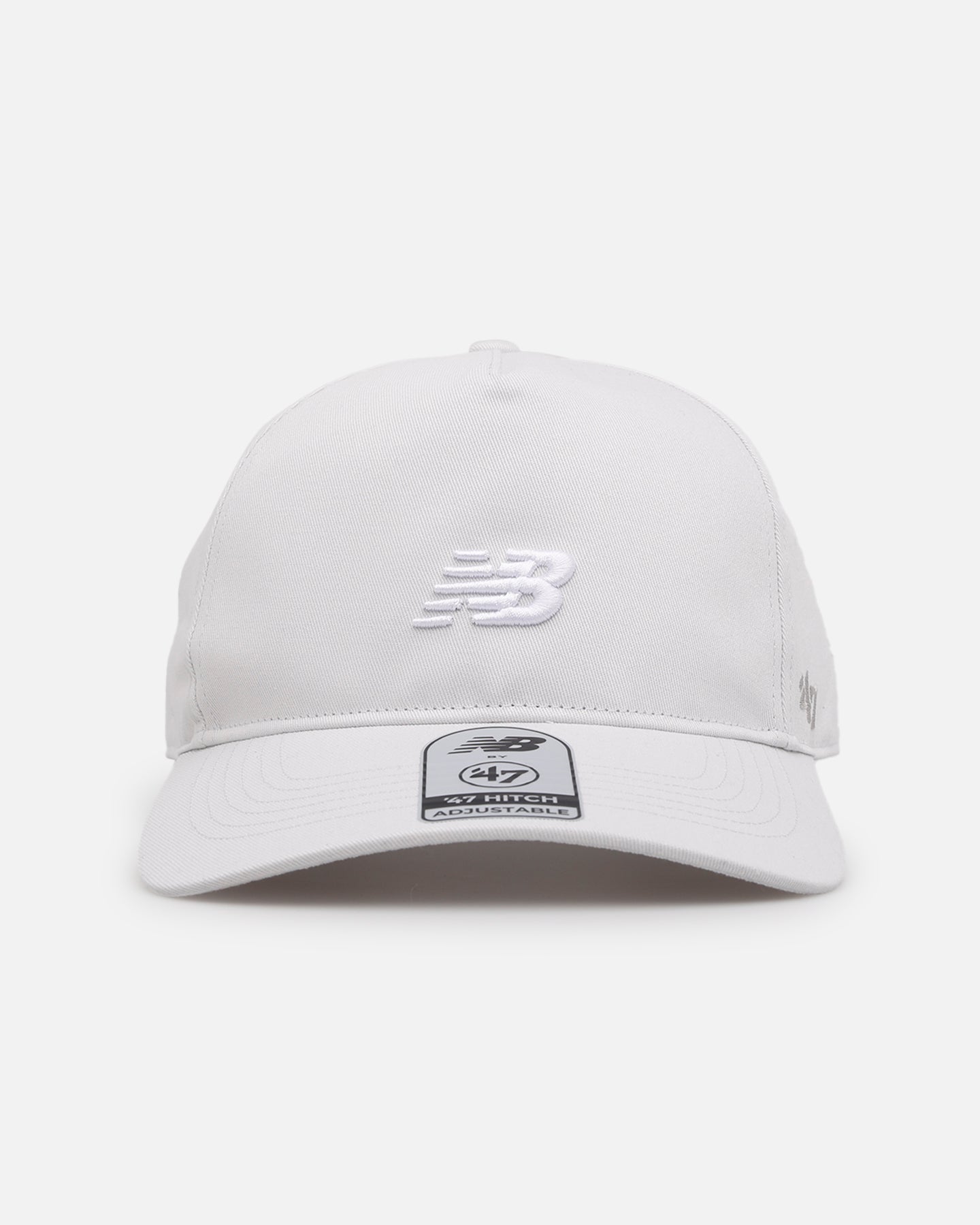 New Balance 47 Brand Core Hitch Snapback Cap - Grey Adjustable Hat for Men & Women | Perfect for Casual Wear, Sports, and Outdoor Activities