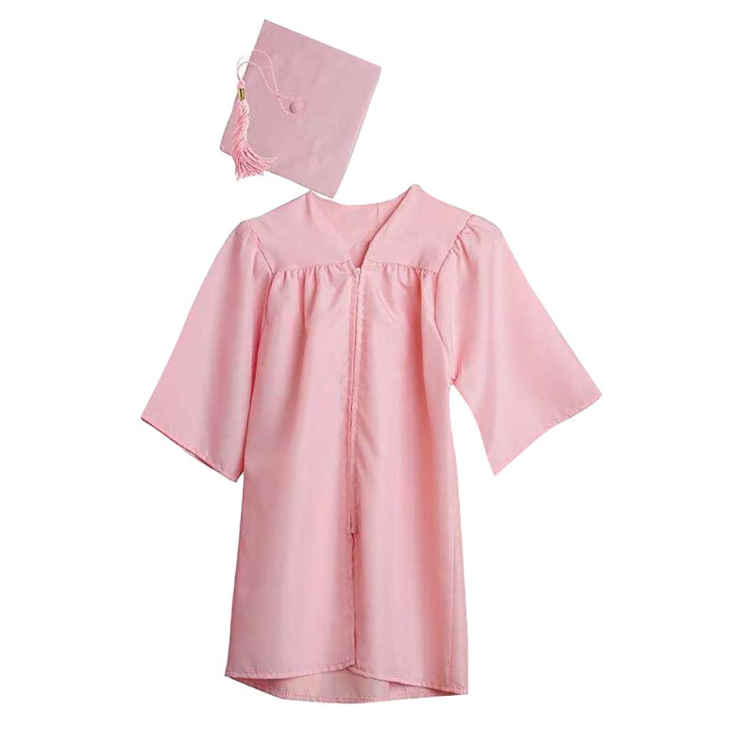 Jumaocio Preschool & Kindergarten Graduation Cap Gown Set with Tassel & 2020 Charm - Perfect for Graduation Ceremonies, Photo Shoots & School Events