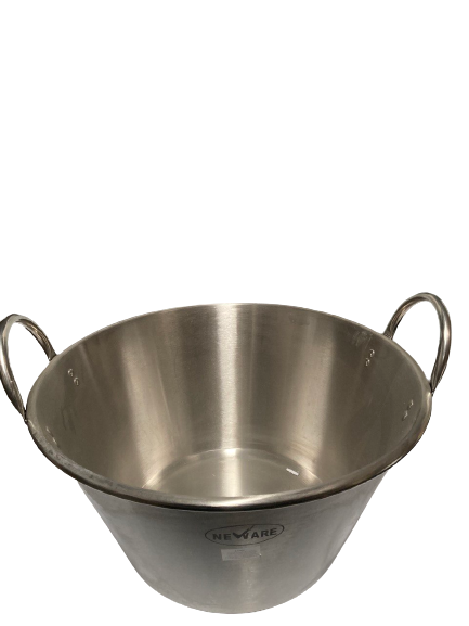 16QT Heavy Duty Stainless Steel Deep Fryer Pot - Commercial Grade Restaurant Quality for Home Kitchen, Outdoor Camping & Party Cooking