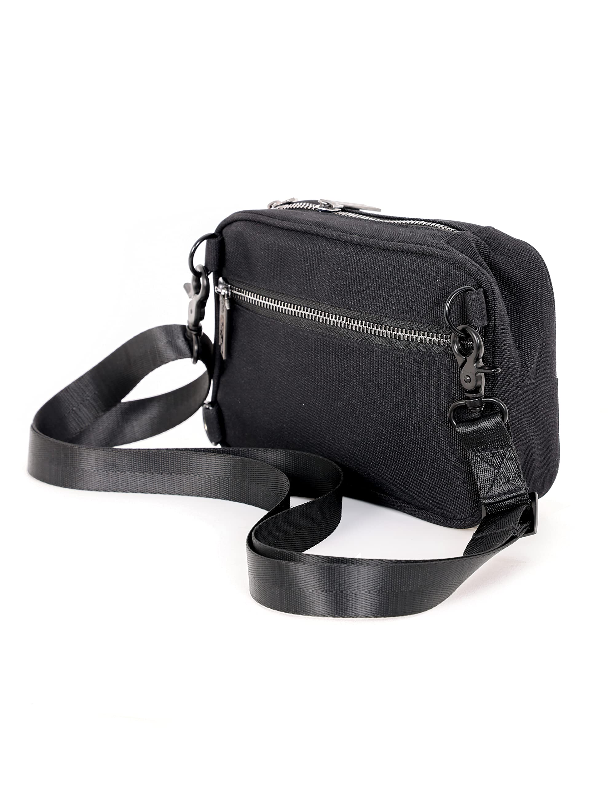 Stylish Checkered Crossbody Bag for Men & Women - Lightweight Shoulder Sling Bag for Festivals, Concerts & Daily Use