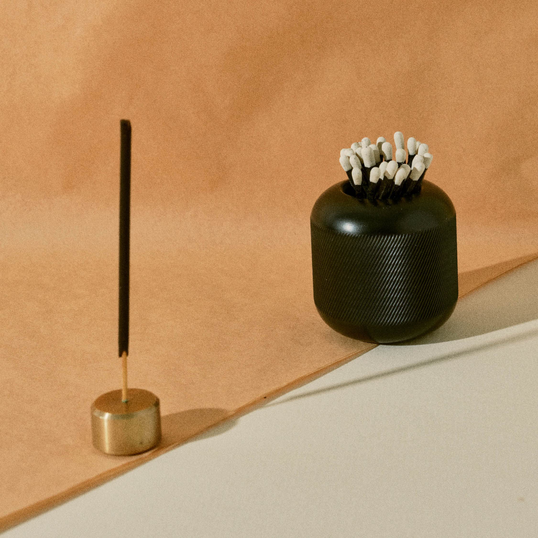 Craighill Match Striker - Decorative Match Holder with Striker for Candles & Fireplace, Modern Home Decor - Solid Carbon Steel Construction in Black | Perfect for Fireplace Lighting, Candle Displays & Stylish Home Accessories