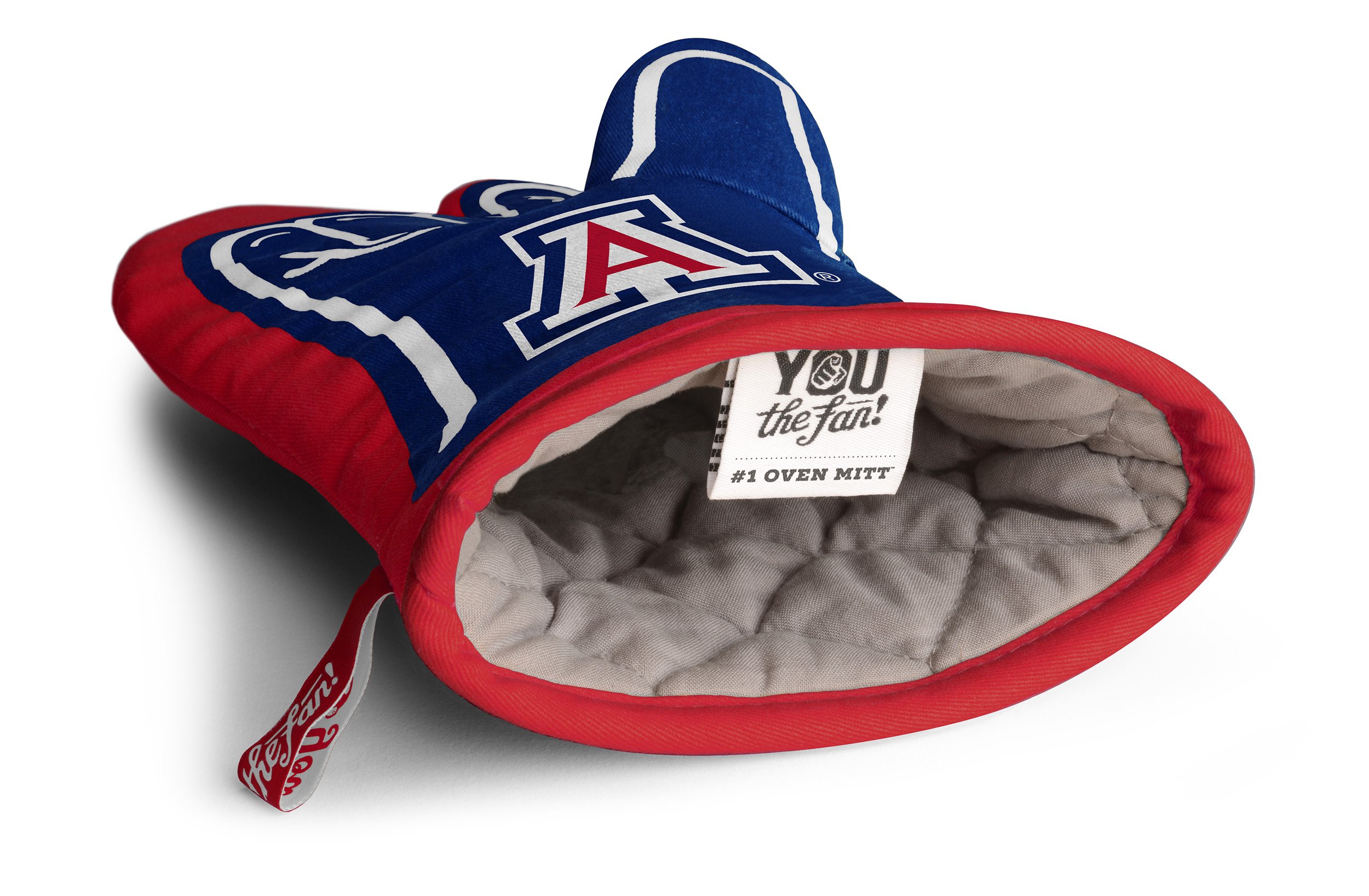 YouTheFan NCAA #1 Oven Mitt - Heat Resistant Kitchen Glove for Baking, Grilling & Cooking - Perfect for College Sports Fans & Home Chefs
