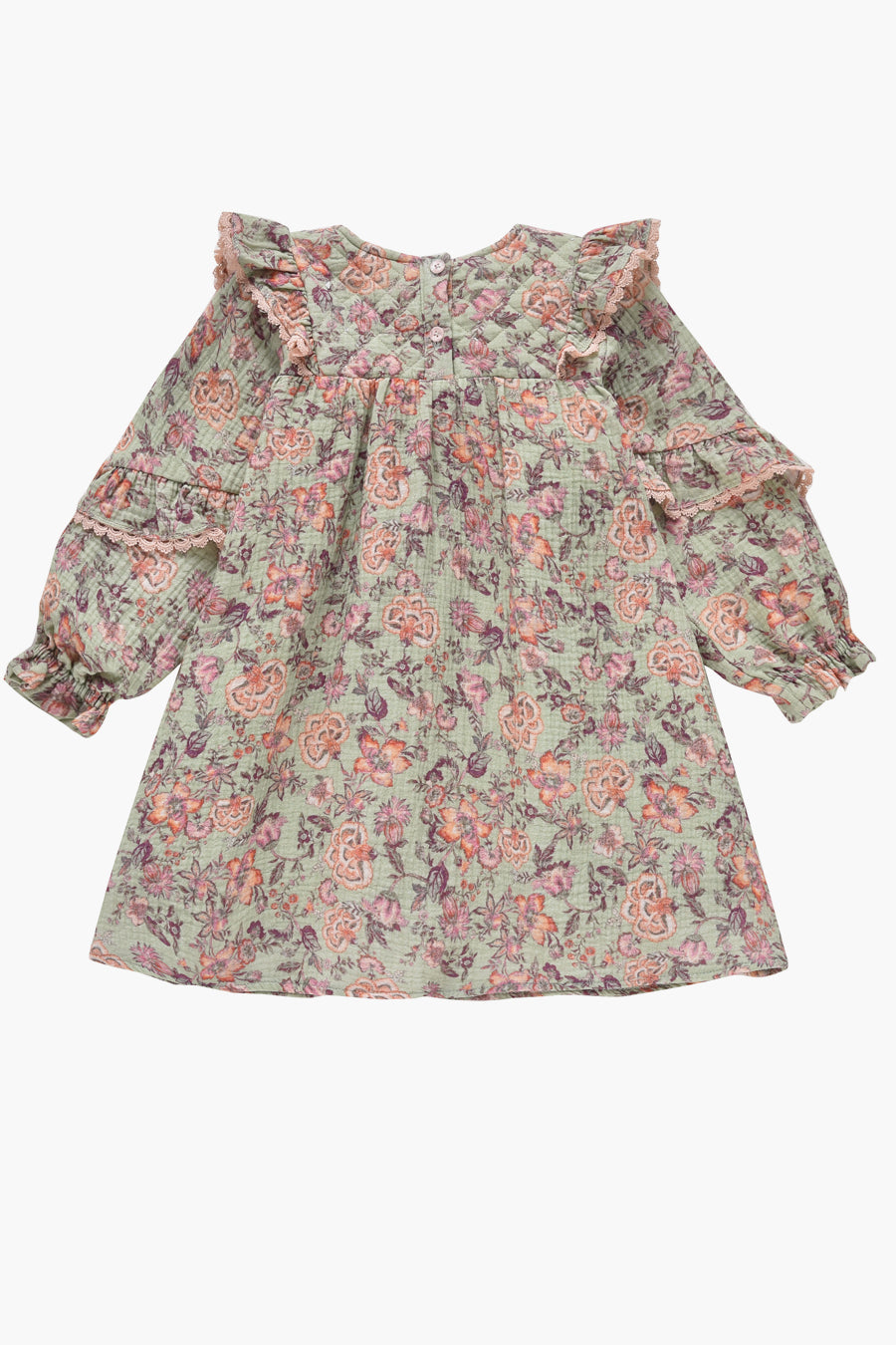 Louise Misha Lara Khaki Tropical Loon Girls Dress - Cute Summer Outfit for Beach, Vacation & Outdoor Adventures
