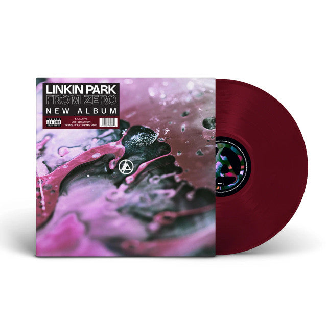 Linkin Park - From Zero (Limited Edition Color Vinyl LP) | Alternative Rock Music for Collectors & Audiophiles - Perfect for Home Listening & Gift Giving