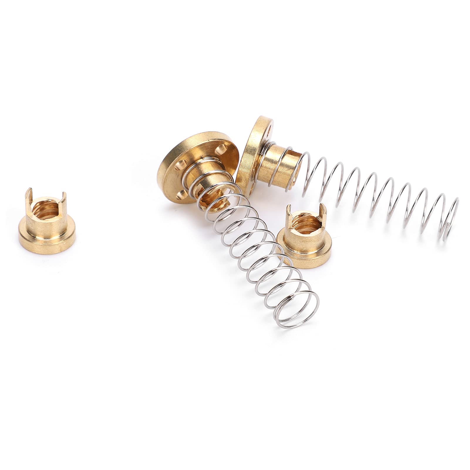 T8 Anti-Backlash Spring Nut - Precision Replacement for CNC Rolling Mills & 3D Printers | Household DIY & Industrial Use