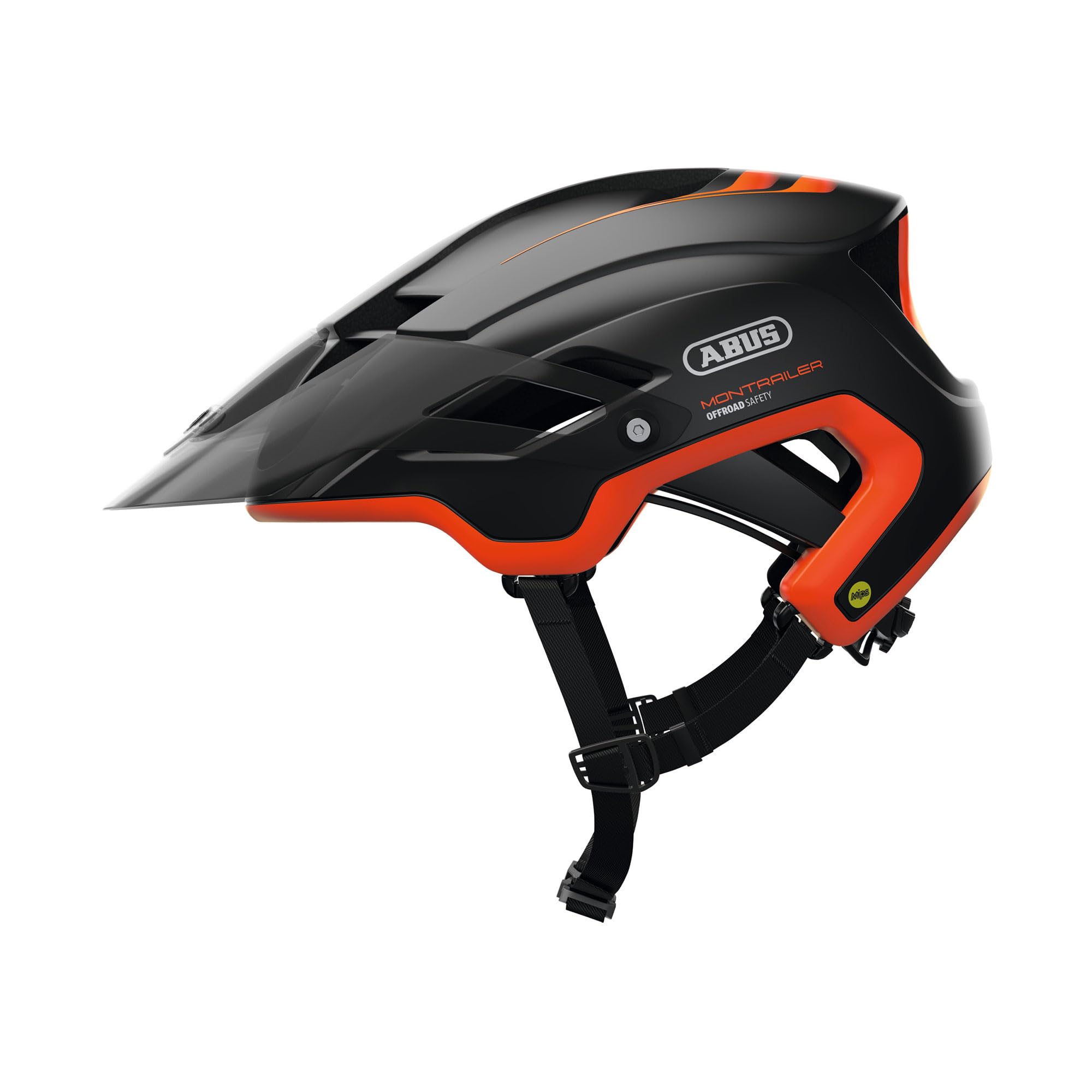 ABUS MonTrailer MIPS Mountain Bike Helmet - Lightweight & Durable Off-Road Cycling Helmet for Men & Women - Safety Certified - Ventilation System - Orange, Size L - Perfect for Trail Riding, Mountain Biking & Outdoor Adventures