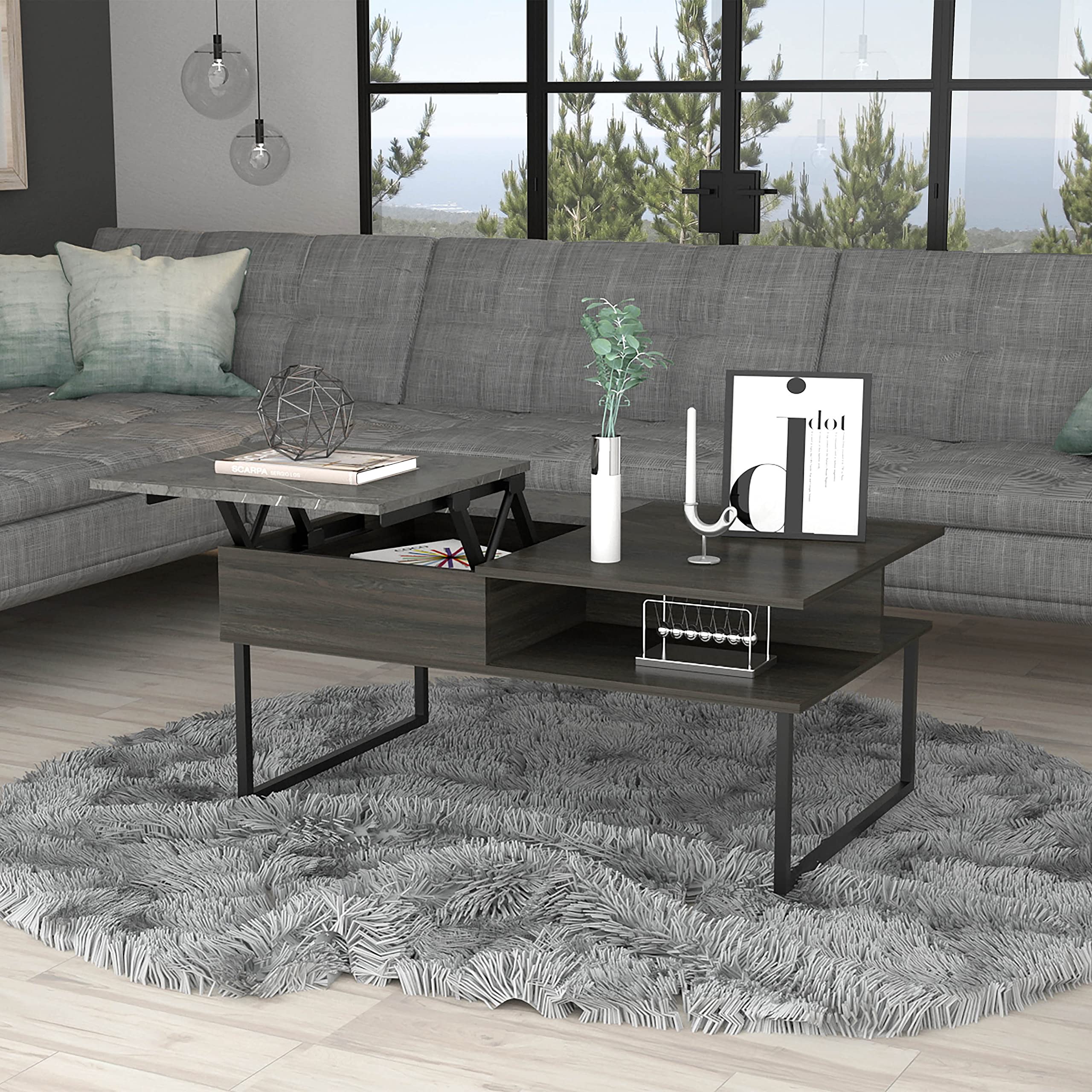 Lift Top Coffee Table 18