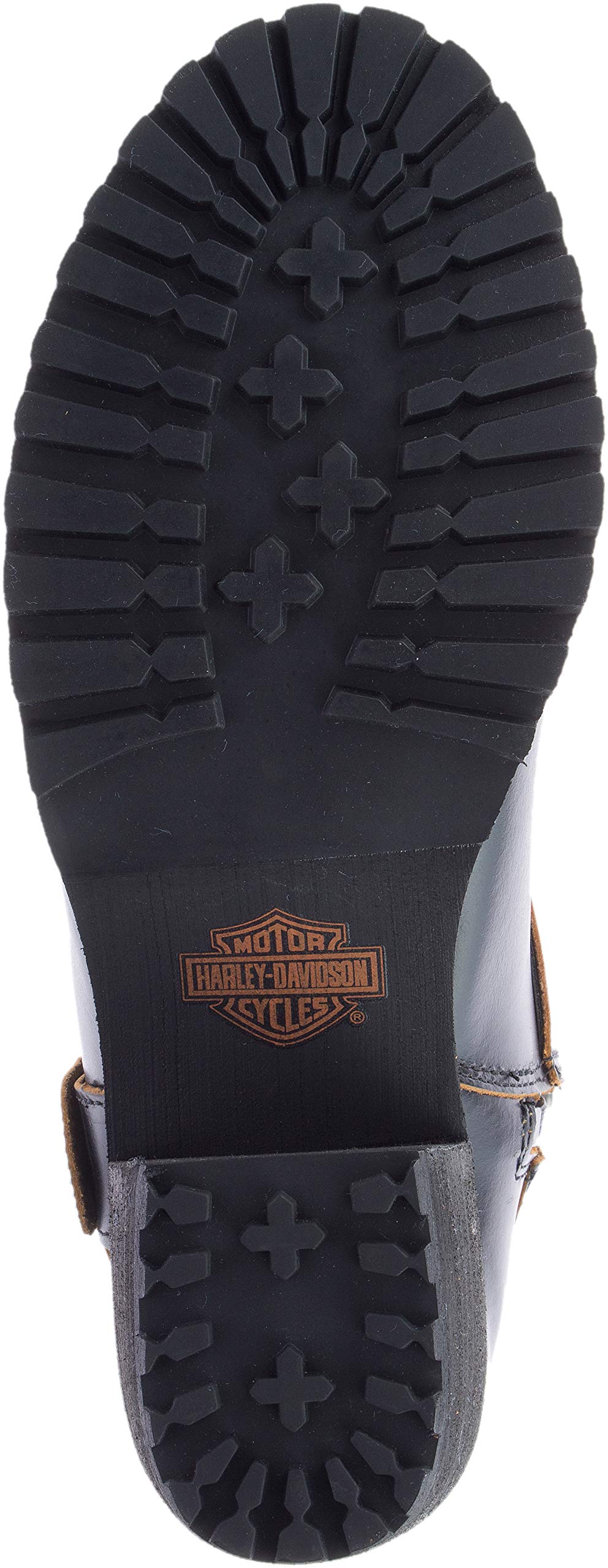 HARLEY-DAVIDSON Men's Lalanne Harness Motorcycle Boots - Black Leather Biker Boots for Riding & Casual Wear - Durable & Comfortable Footwear for Motorcycle Enthusiasts
