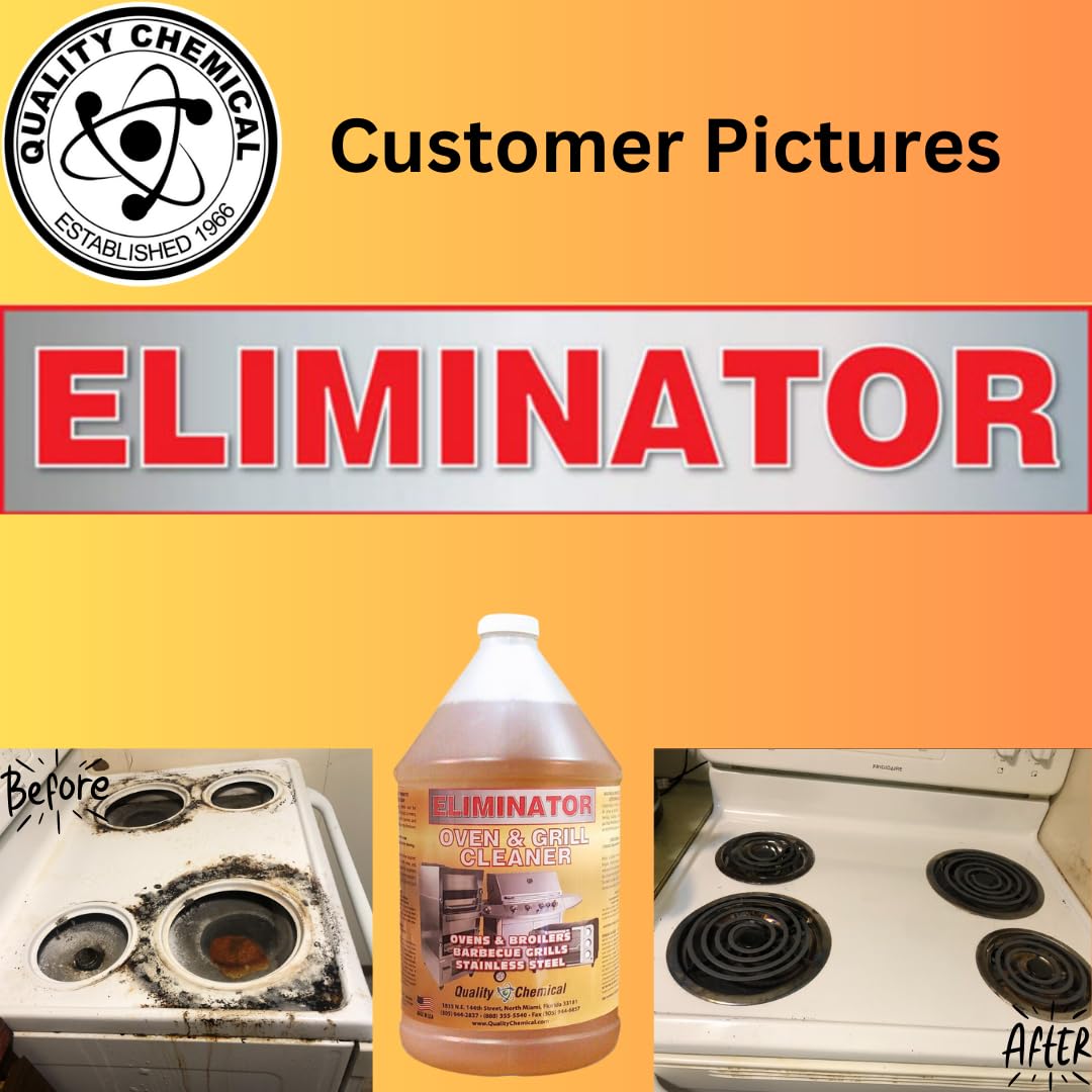Best Heavy-Duty Oven & Grill Cleaner - Fast Acting Degreaser for Tough Grease - Made in USA - 5 Gallon Pail - Perfect for Commercial Kitchens, Restaurants & Home Deep Cleaning