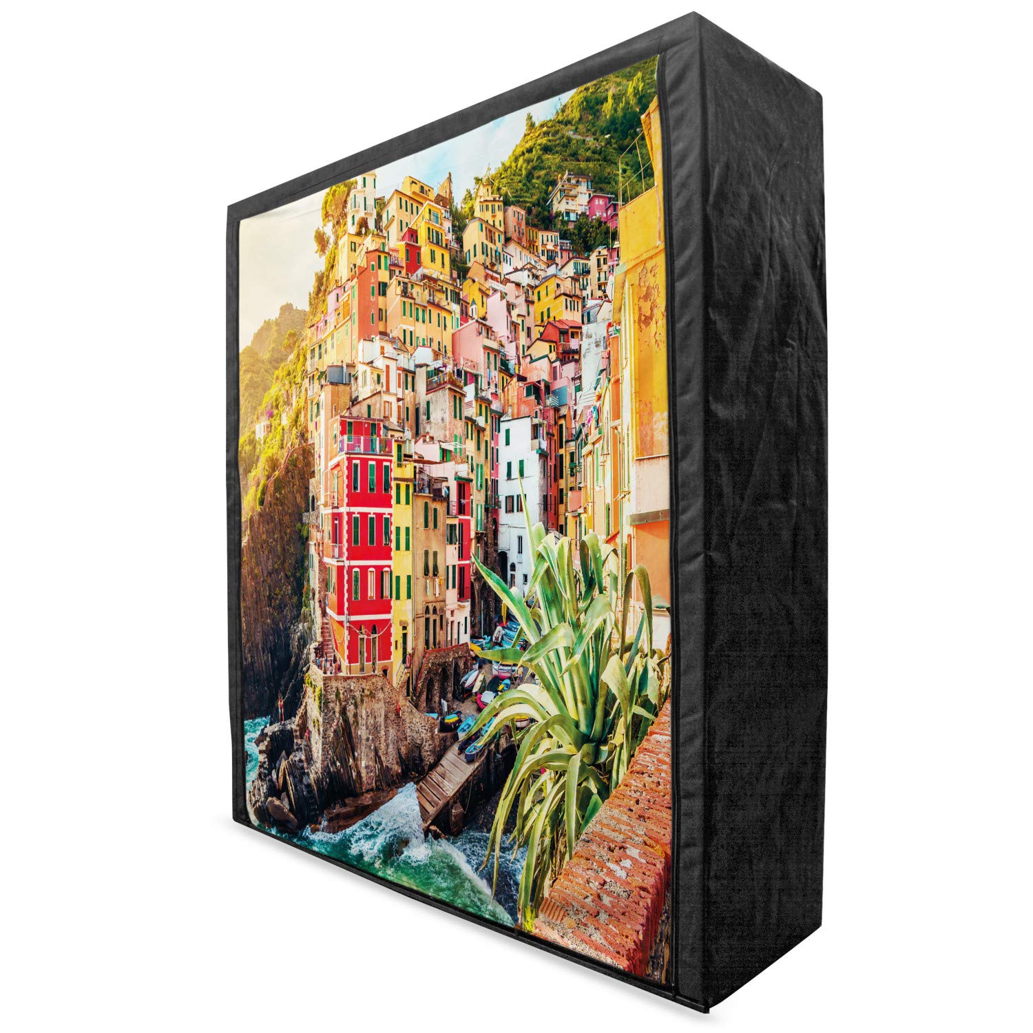 Ambesonne Italy Portable Fabric Wardrobe - 59