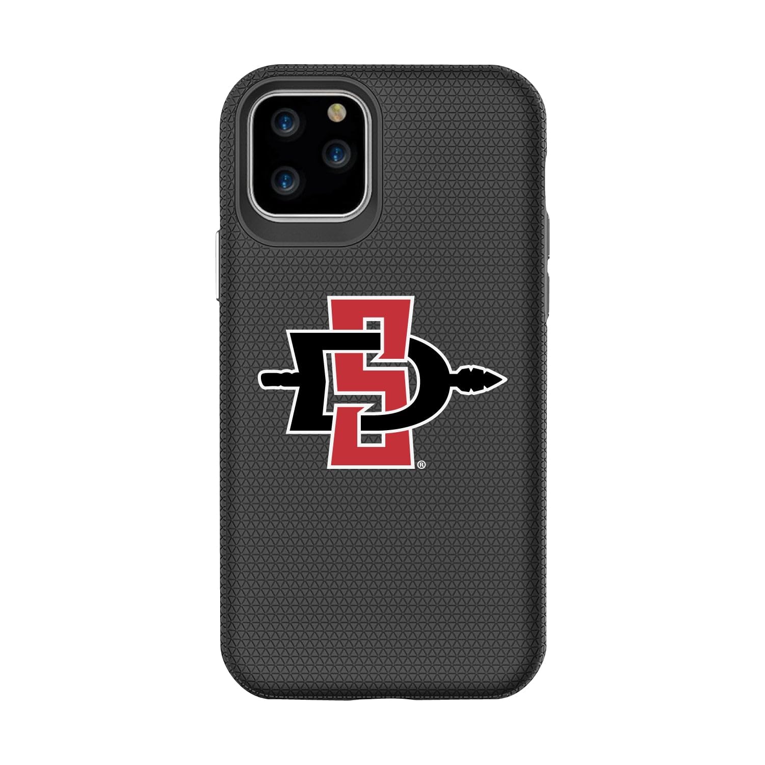 **OTM Essentials Rugged Phone Case for iPhone 13 Pro Max - Shockproof Hard Shell - San Diego State University SDSU Themed Design - Perfect for Campus Life & Outdoor Adventures**