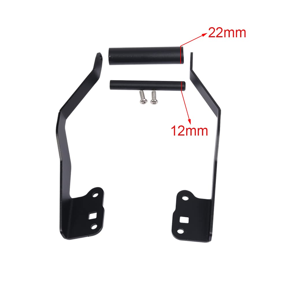 BMW F750GS F850GS Motorcycle Phone Mount Holder - Universal Crossbar Navigation Bracket for 2018-2020 Models - Perfect for GPS Navigation & Adventure Riding