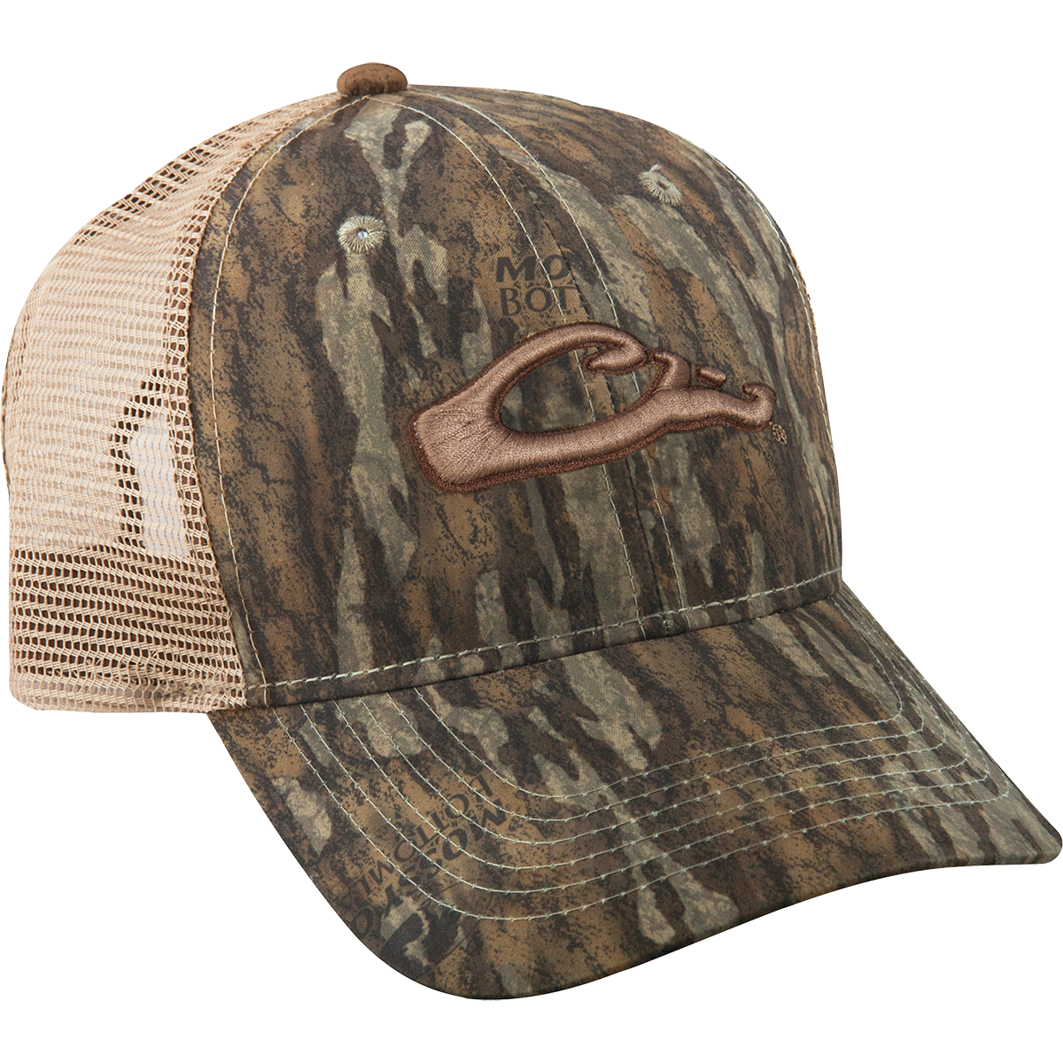 6 Panel Camo Mesh Back Baseball Cap - Adjustable Snapback Hat for Men & Women - Perfect for Outdoor Sports, Hiking, and Casual Wear
