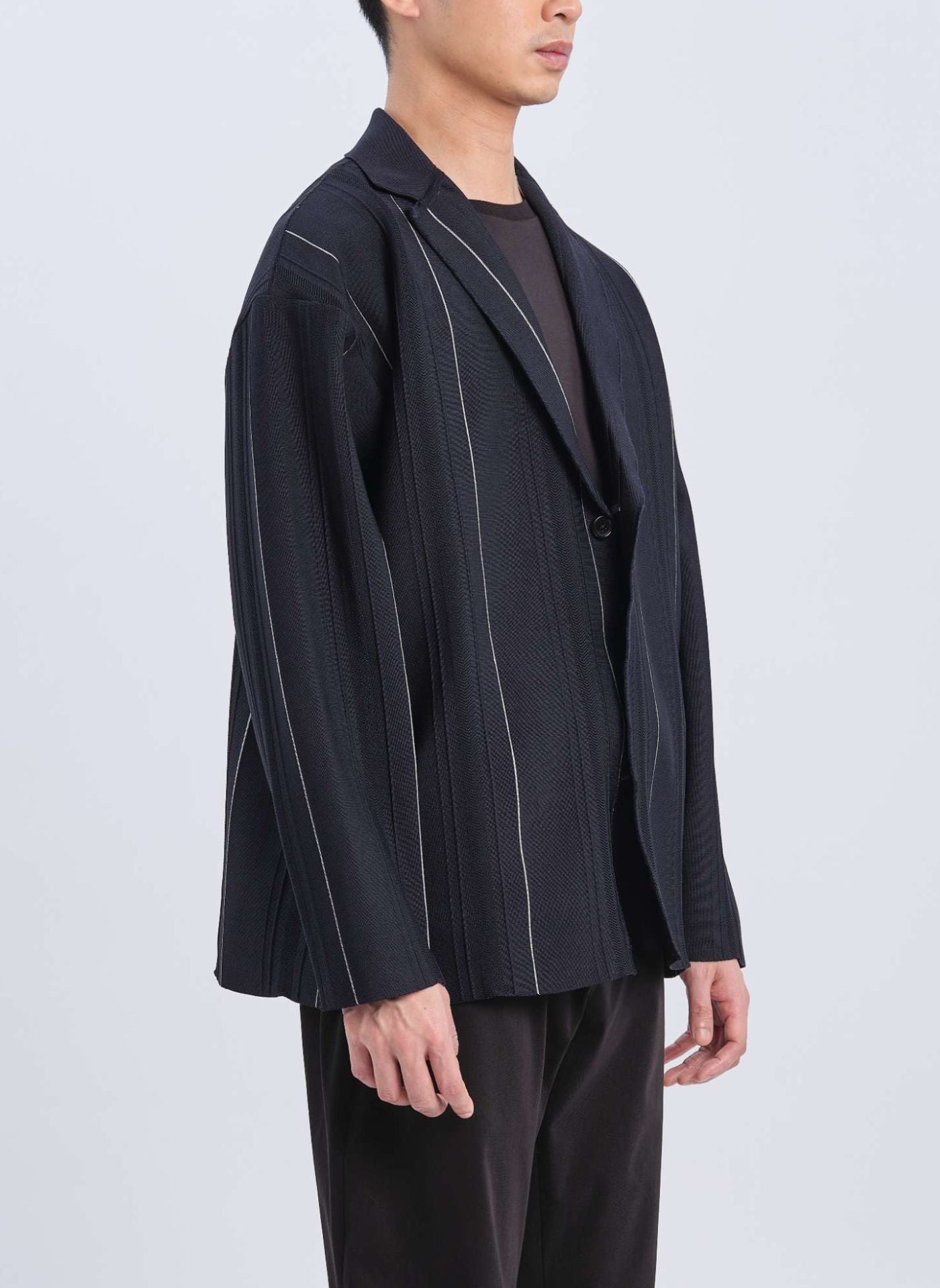 Stylish Polyester Elastane Business Knit Soft Blazer for Women - Perfect for Office Wear, Professional Meetings & Formal Occasions