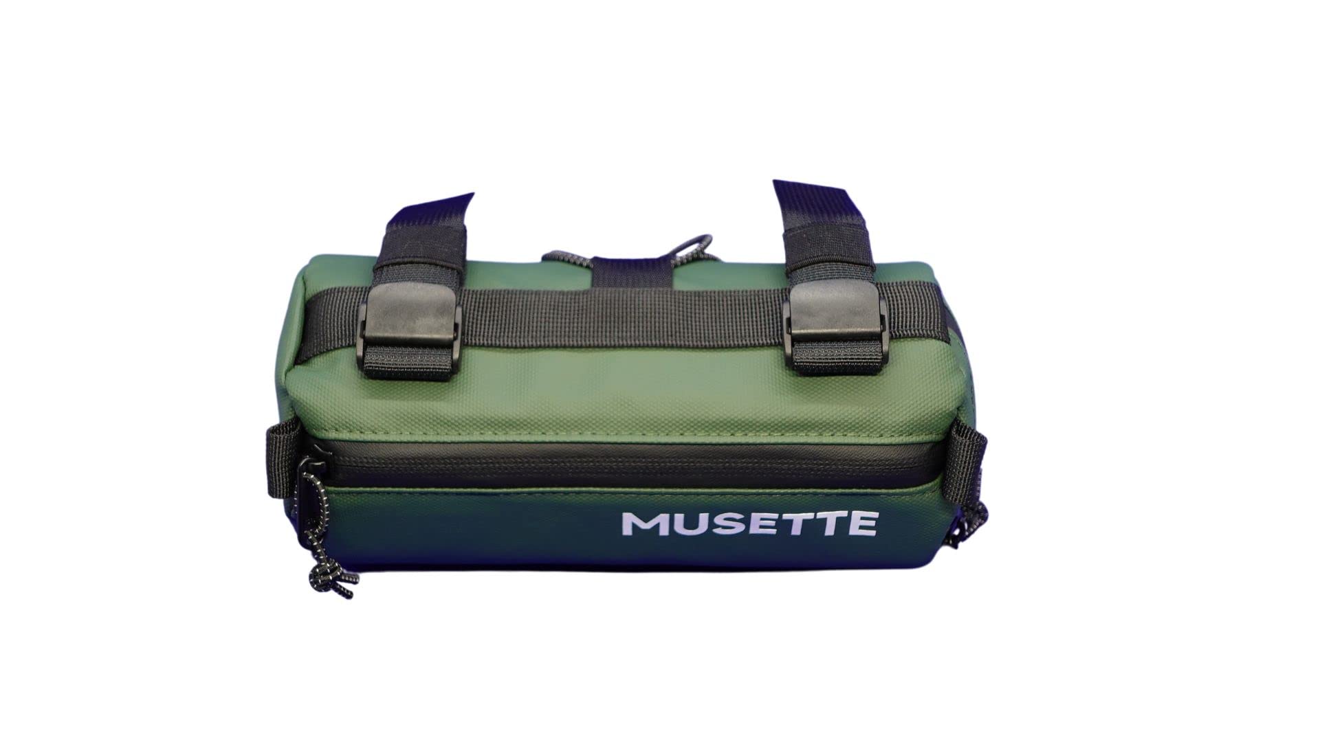 Waterproof Handlebar Bag for Biking - Durable & Lightweight Forest Green Cycling Accessory - Perfect for Commuting, Mountain Biking & Outdoor Adventures