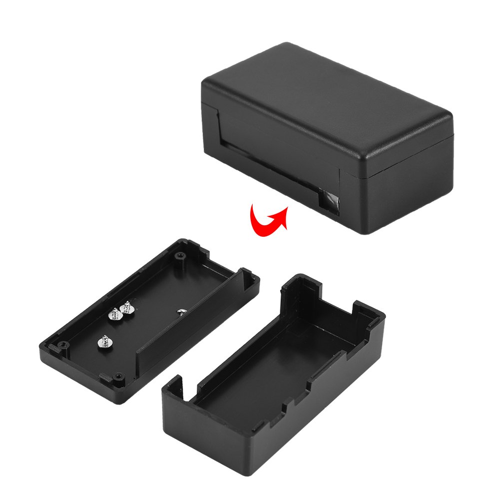 Raspberry Pi Zero Hard Plastic Case - Durable Shell Cover for Raspberry Pi Zero (Black) | Perfect for DIY Projects, Electronics Protection & Portable Use