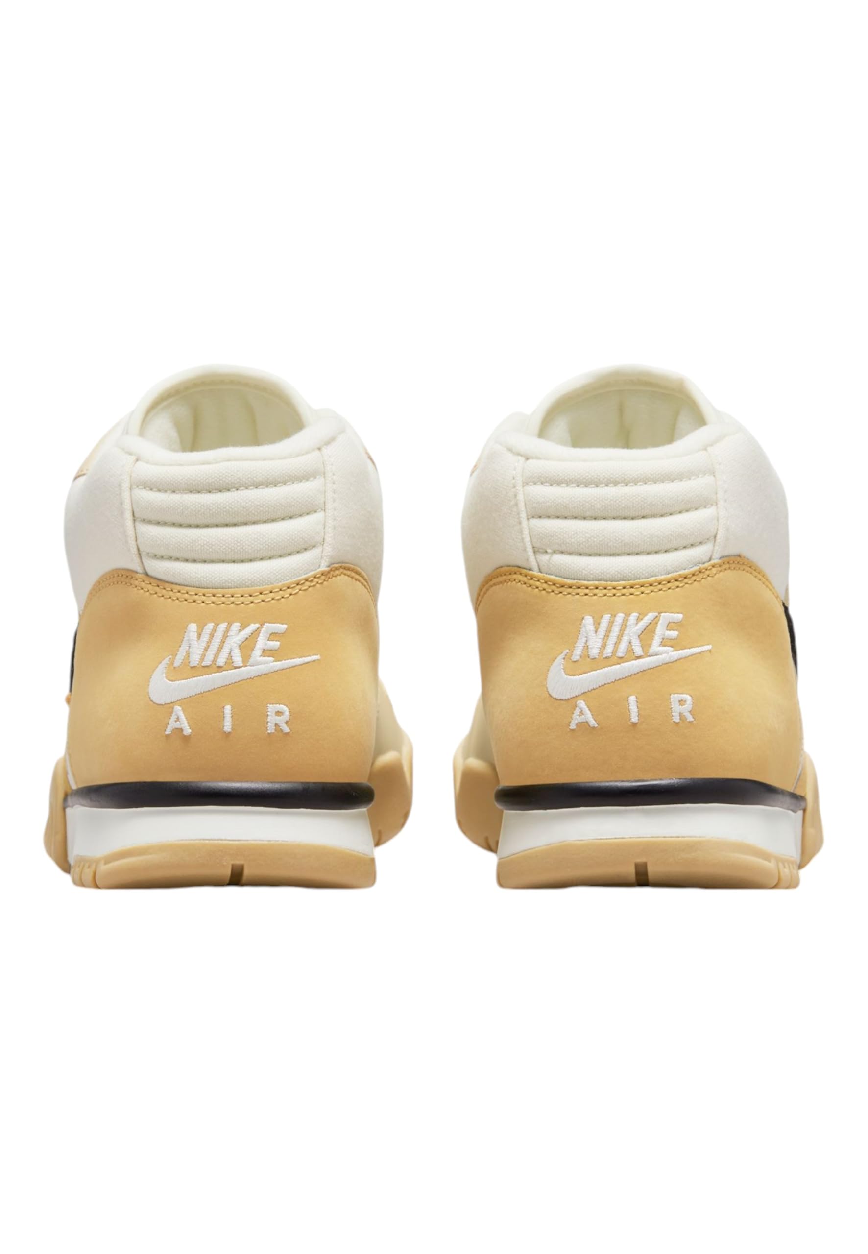 Nike Air Trainer 1 Men's Training Shoes - DV7201 Sneakers for Gym & Running (Size UK 11 US 12 EU 46) - Coconut Milk/Black/Team Gold | Perfect for Workouts, Jogging & Casual Wear