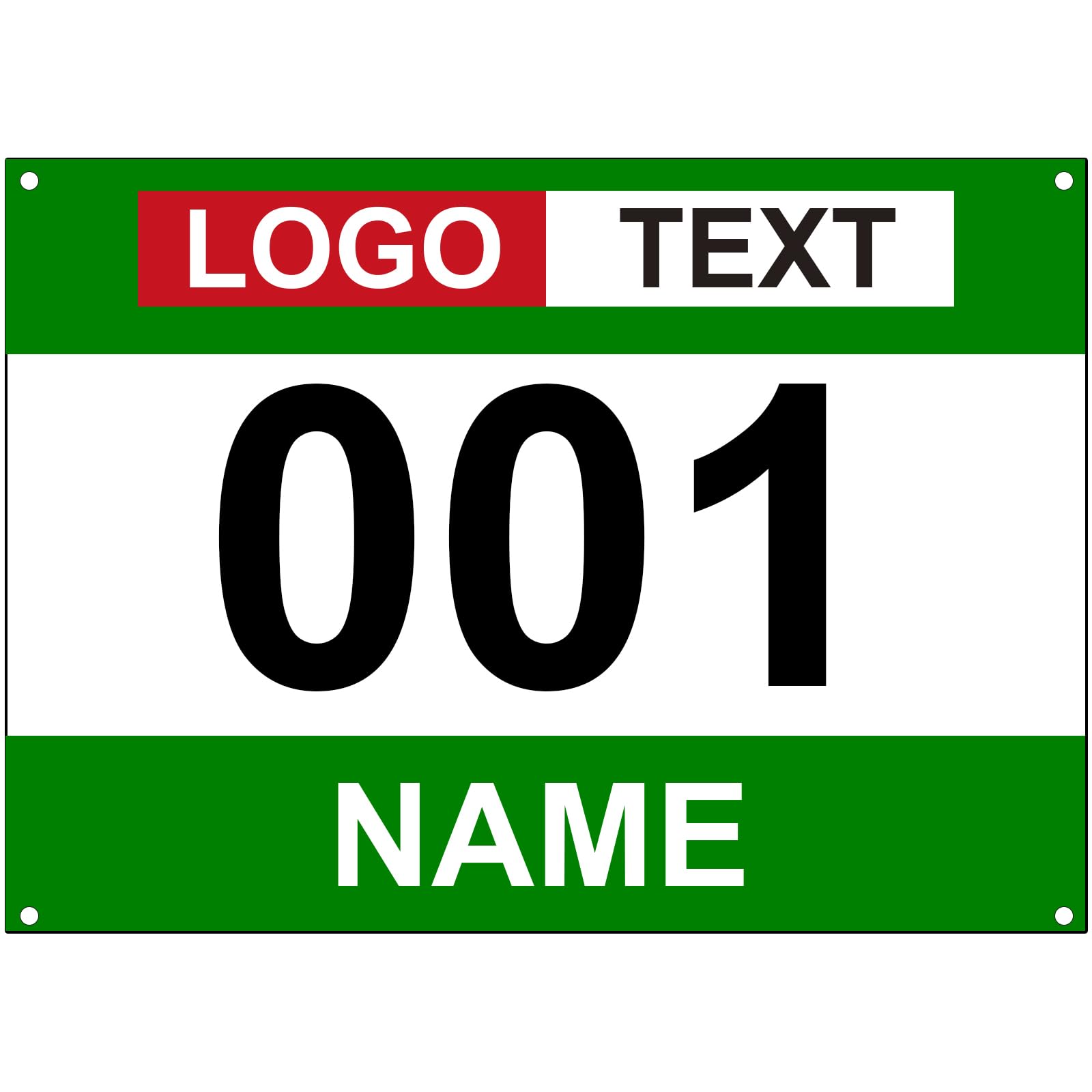 Customized Running Bibs for Marathon Races - Durable Tyvek Race Numbers 8.2