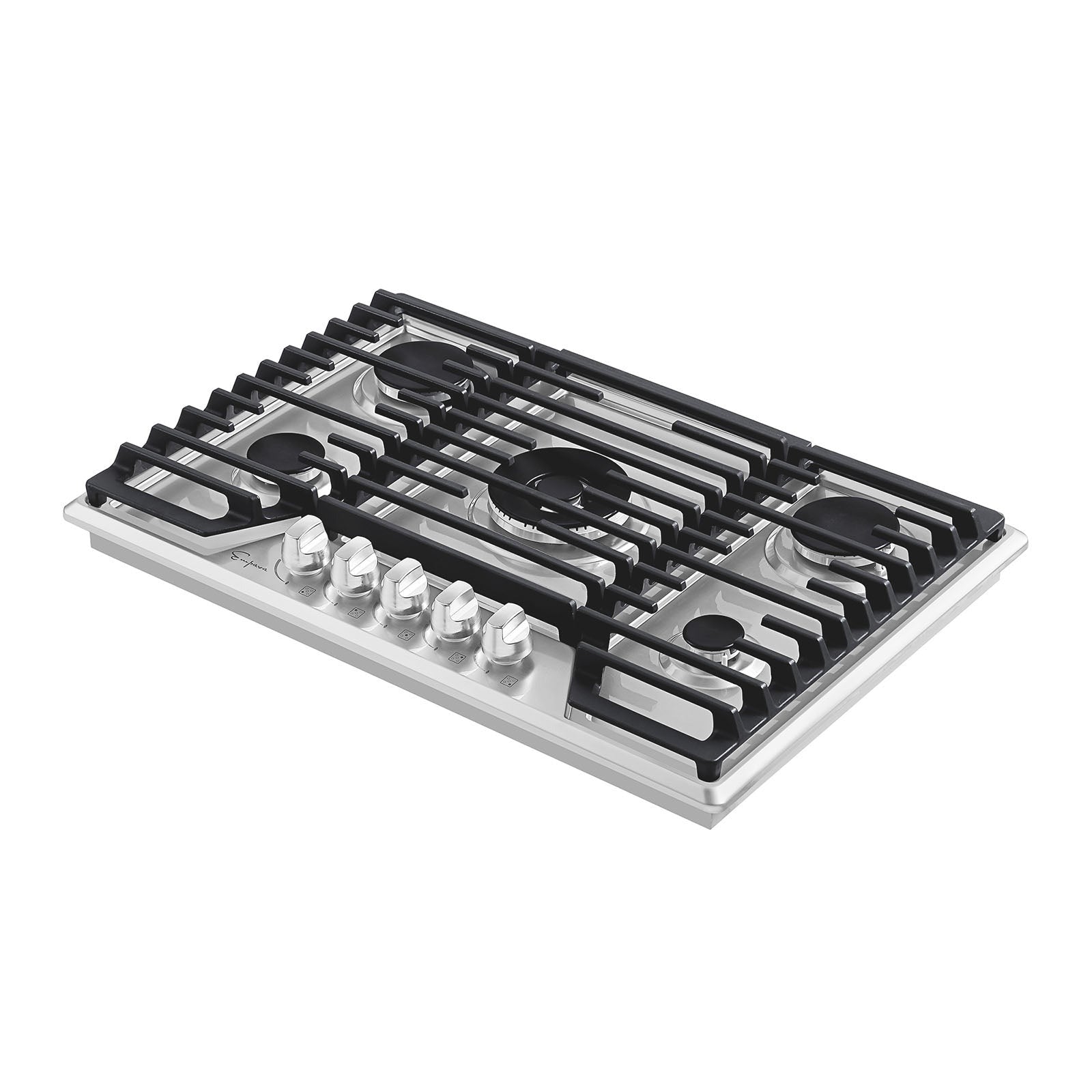 Empava 30 Inch 5 Burner Built-In Gas Cooktop - Stainless Steel Professional Range Top for Home Kitchen (Model 30GC37) | Perfect for Cooking, Baking & Entertaining