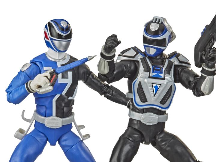 Power Rangers Lightning Collection S.P.D. B Squad vs A Squad Blue Ranger Action Figure 2-Pack - Collectible Toys for Kids & Adults, Perfect for Display & Play Battles