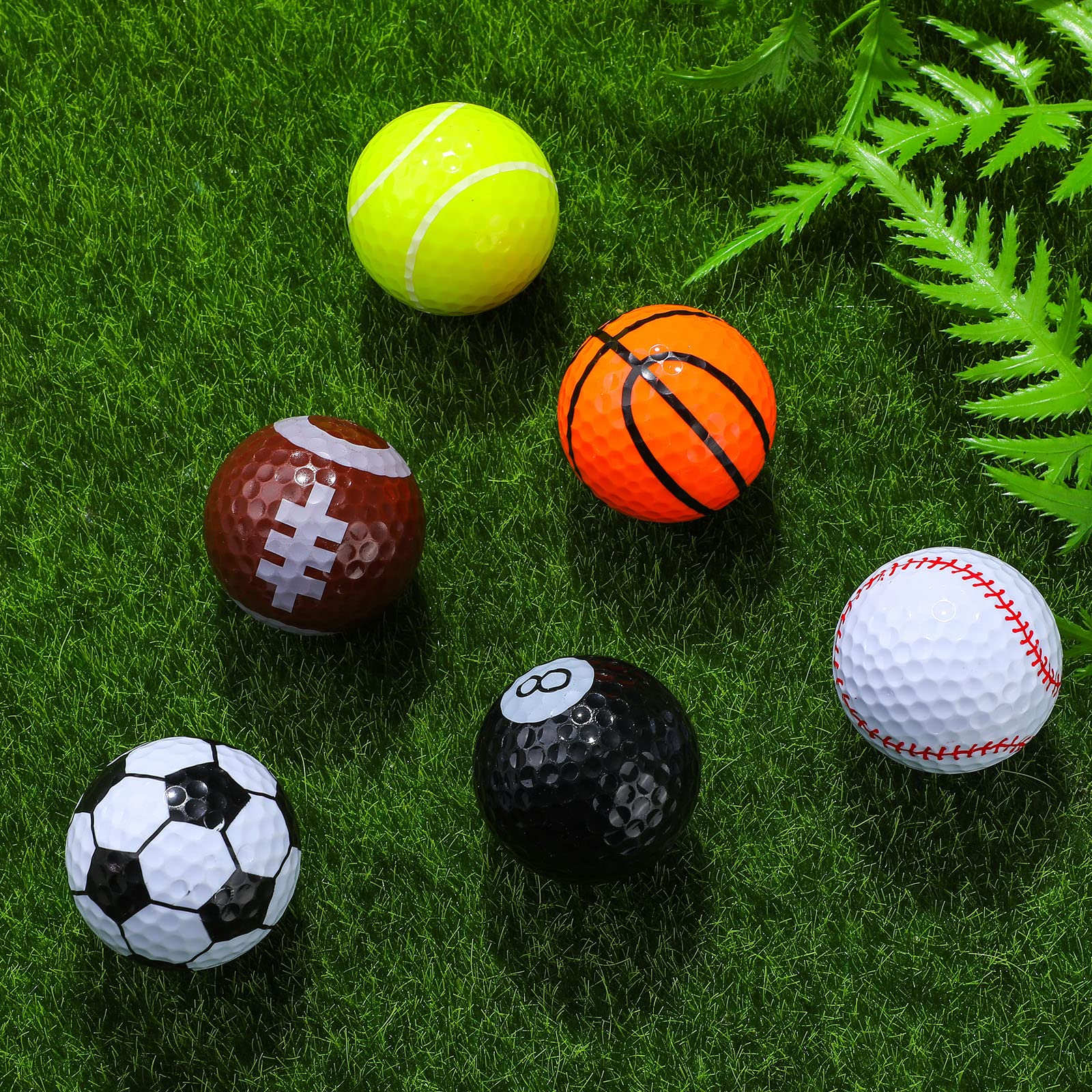 24-Pack Funny Golf Balls Bulk - Assorted Novelty Golf Balls for Training & Gifts | Perfect for Golfers, Men, Women, Dads & Kids | Great for Golf Practice, Graduation Gifts & Fun Sports Events
