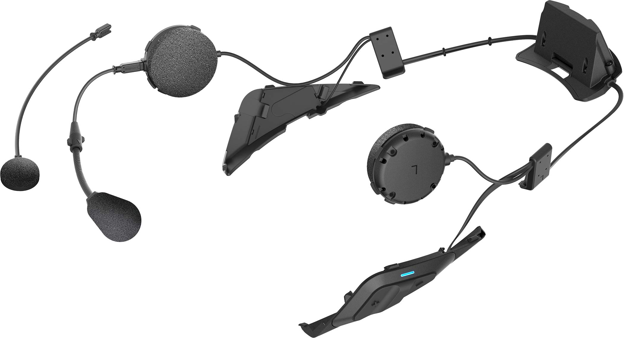 Sena SRL 2 Motorcycle Bluetooth Communication System - Compatible with Shoei GT-Air 2 Helmet | Wireless Intercom for Group Riding & GPS Navigation | Perfect for Touring, Commuting & Adventure Motorcycling