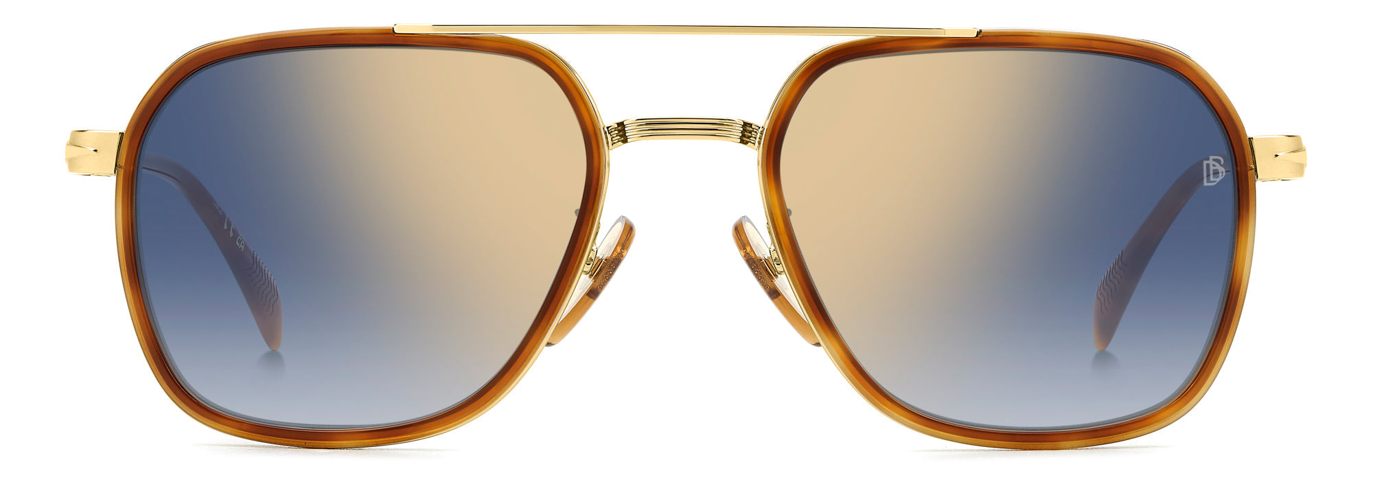 David Beckham DB1161/S Sunglasses - Polarized Aviator Style for Men - Perfect for Driving, Outdoor Sports & Fashion Accessories