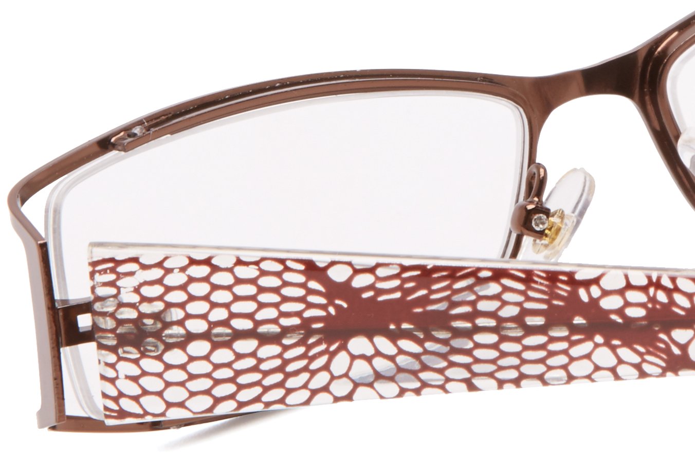 Foster Grant Women's Leelah Rectangular Reading Glasses +1.50 to +3.50 Strength - Lightweight Comfort for Reading, Computer Work & Crafts