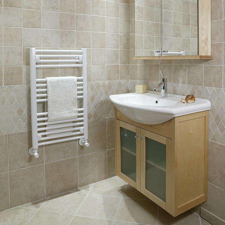 Tuzio Savoy Hardwired or Plug-in Towel Warmer - 23.5