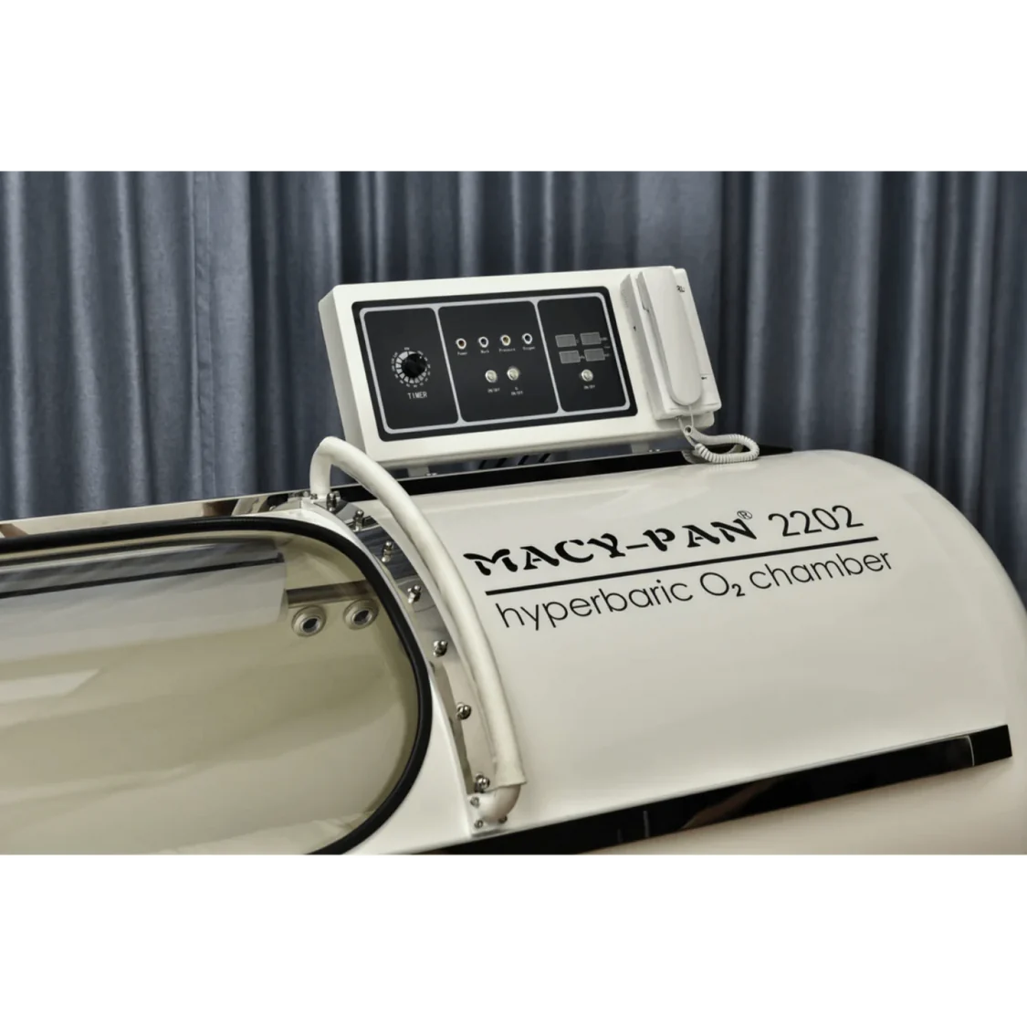 Hyperbaric Oxygen Chamber 2.0 ATA Hard Shell - Portable HBOT Therapy for Recovery, Wound Healing & Athletic Performance - Home & Clinical Use