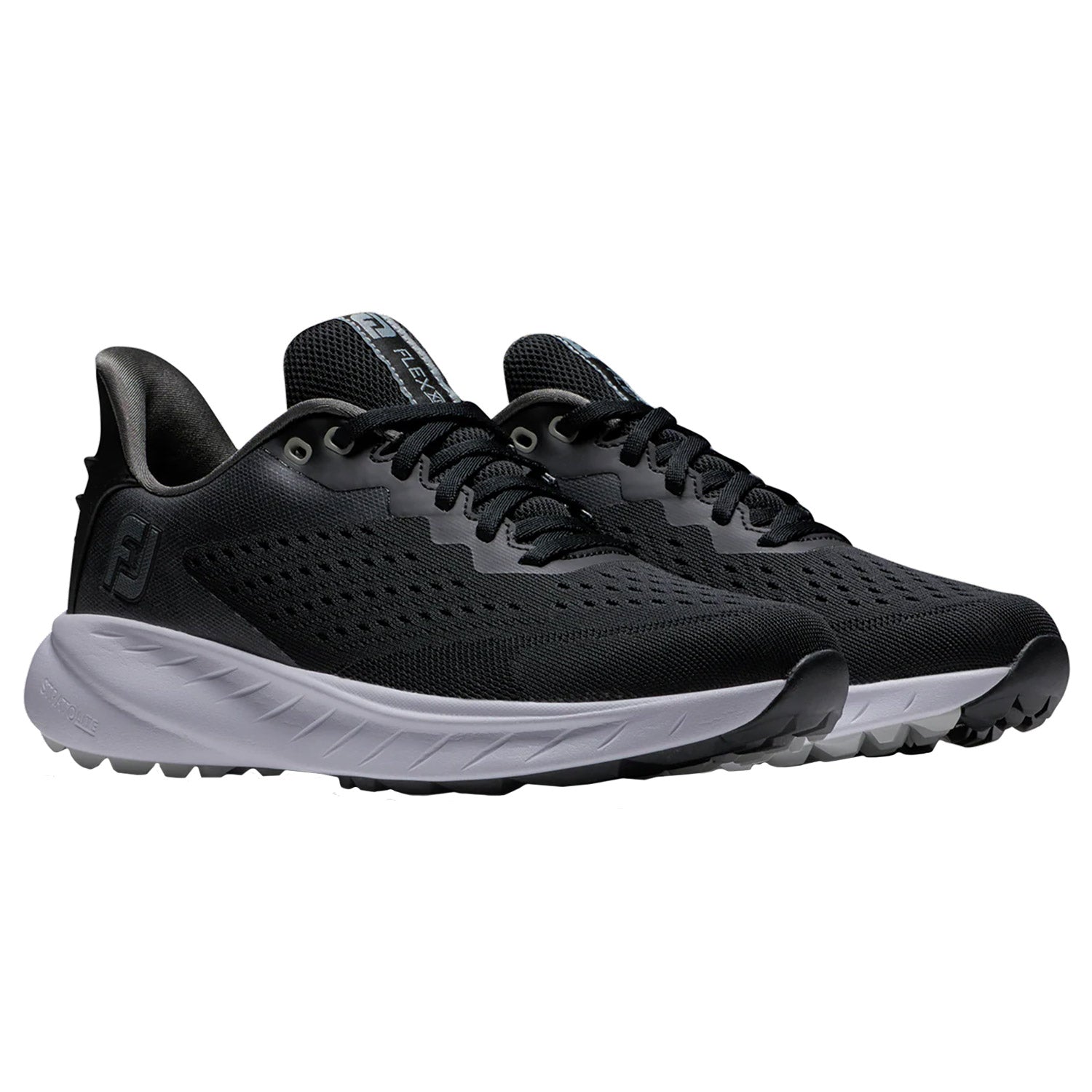 FootJoy Flex XP Women's Spiked Golf Shoes - Lightweight Comfort & Traction for All-Day Performance on the Course