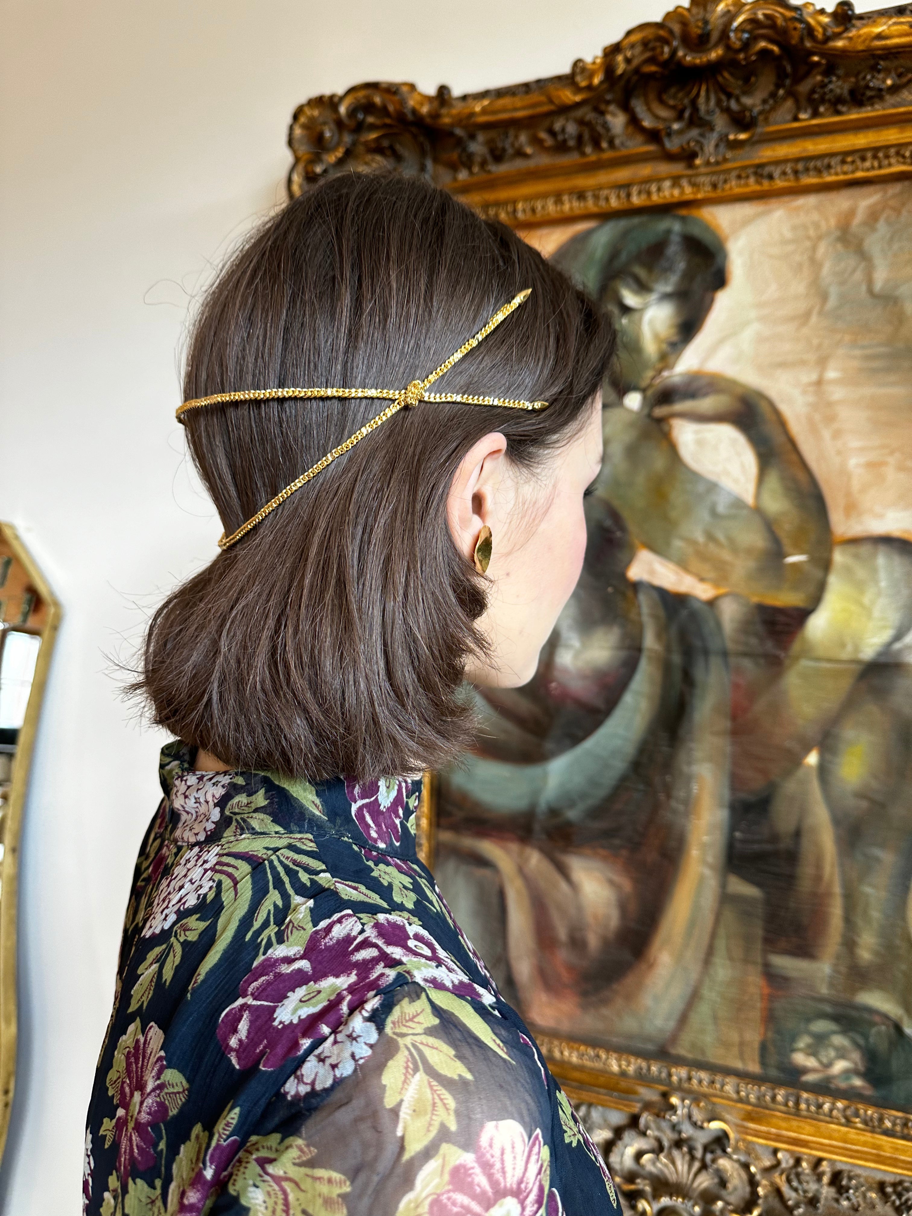 Viscountess Knotted Circlet - Elegant Gothic Headpiece for Women | Perfect for Renaissance Fairs, Cosplay & Medieval Weddings