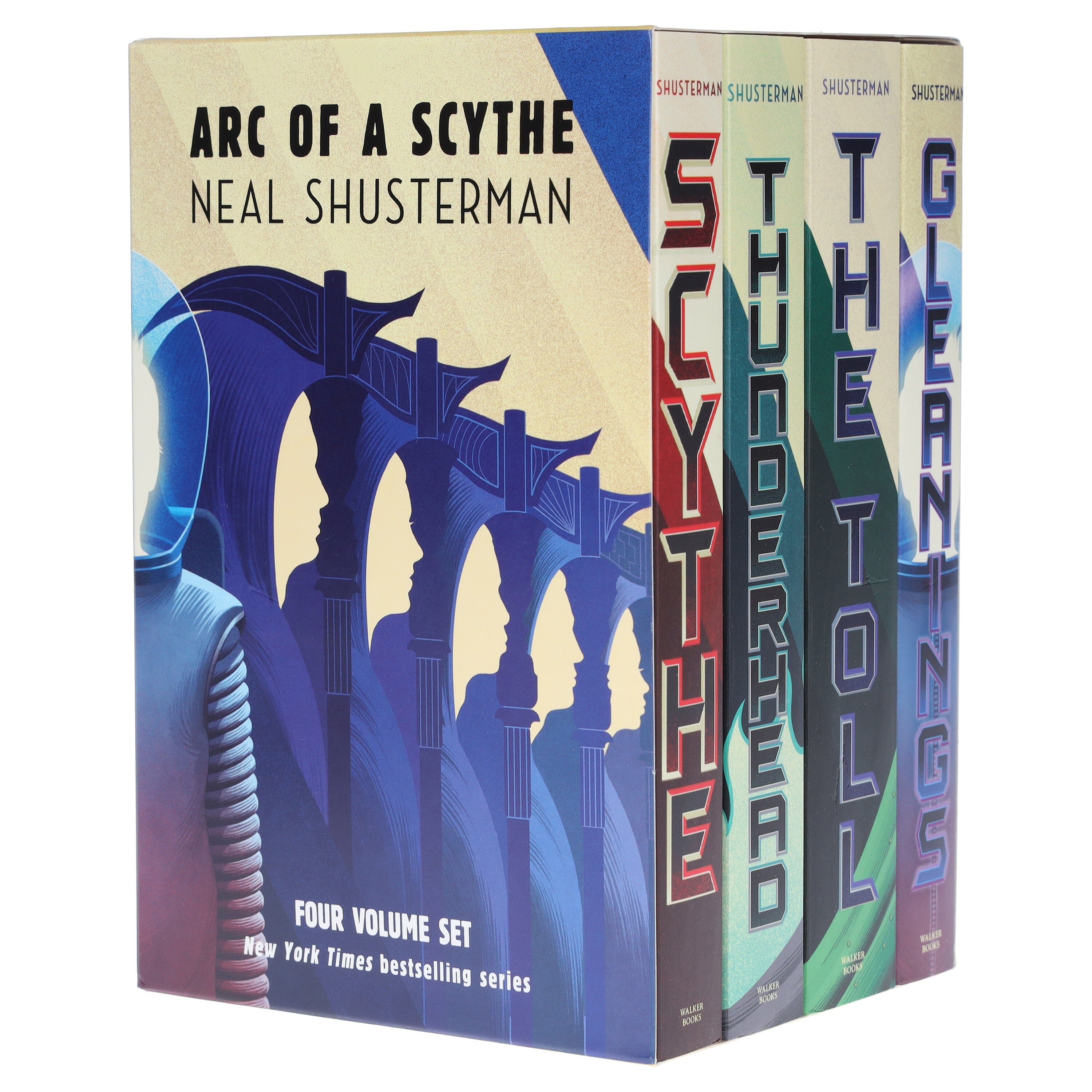 Arc of a Scythe 4-Book Box Set by Neal Shusterman | YA Dystopian Fiction Series | Paperback for Teens Ages 14+ | Perfect for Book Clubs & Fantasy Lovers
