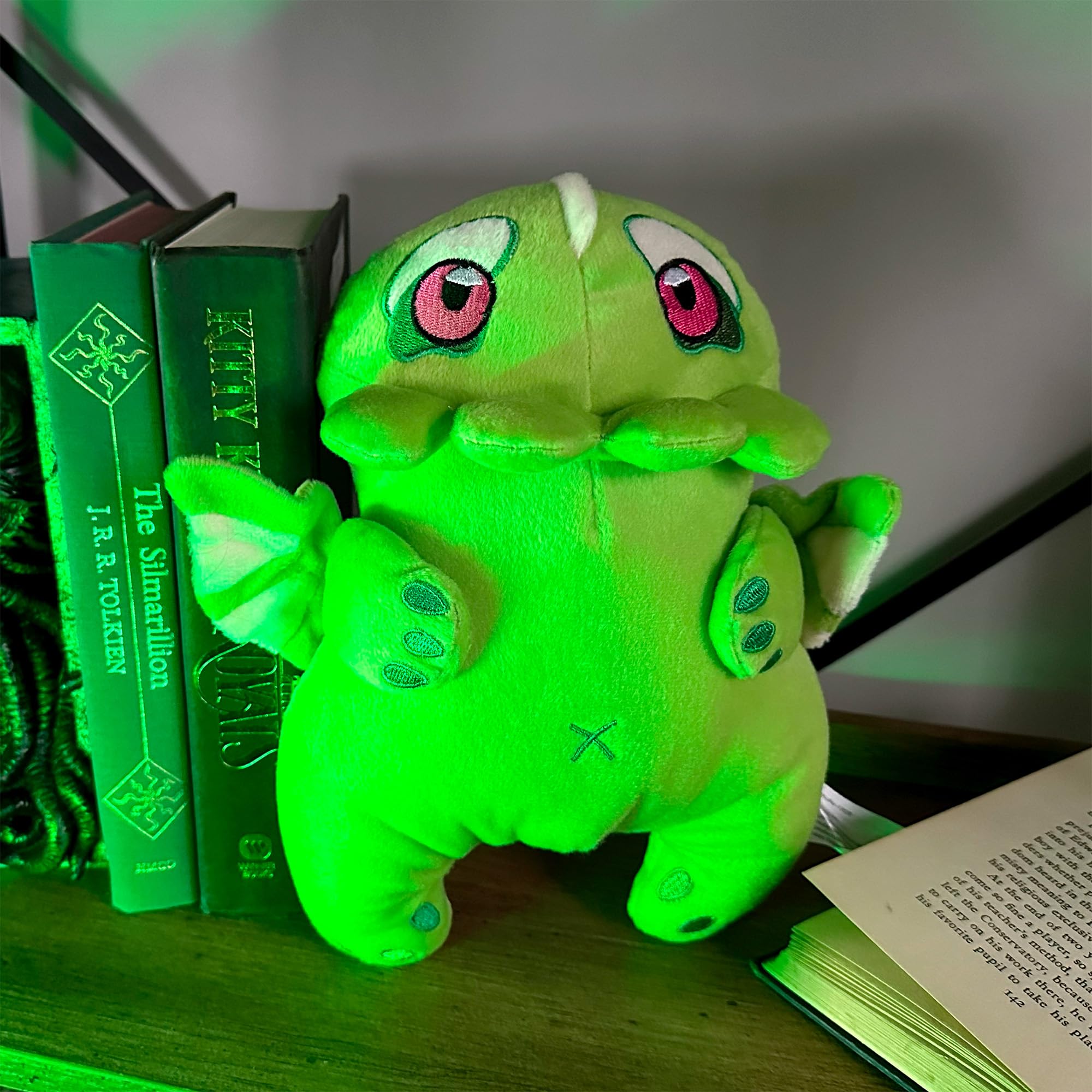 11-inch Baby Cthulhu Plush Toy - Soft Stuffed Horror Creature Inspired by H.P. Lovecraft's Call of Cthulhu | Perfect for Collectors, Horror Fans & Unique Gift Ideas