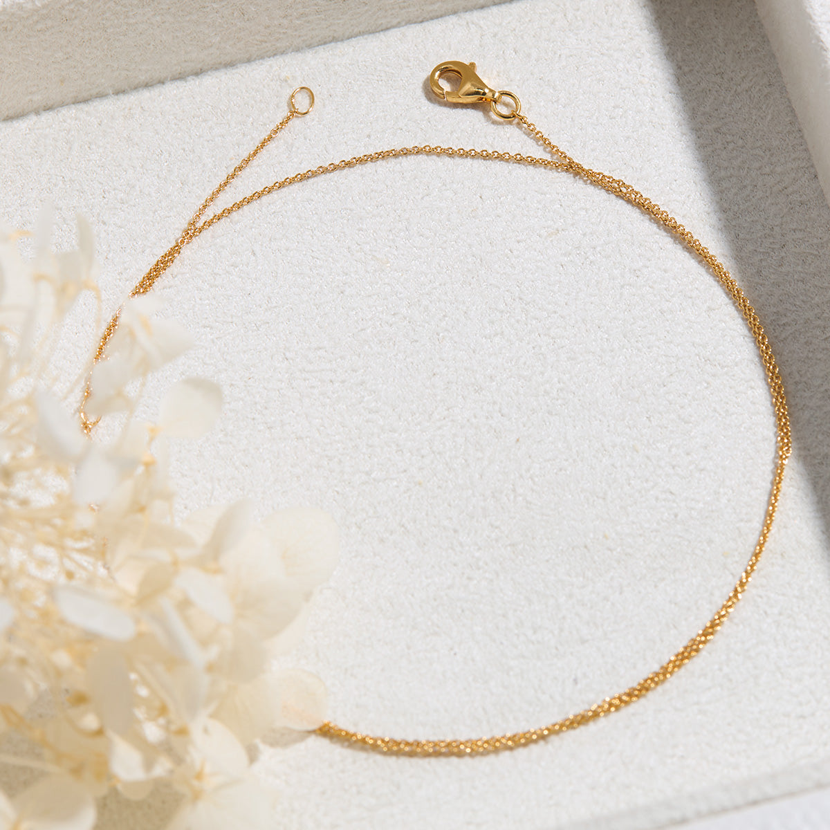 Fine Belcher Chain Gold Necklace for Women - Elegant 14K Gold Plated Layering Chain - Perfect for Everyday Wear, Gift Giving & Special Occasions