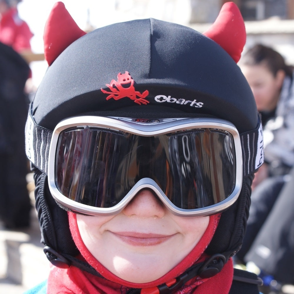 Bart's Little Devil Kids Bike Helmet Cover - Cute & Protective Helmet Accessory for Boys & Girls - Perfect for Halloween, Costume Parties & Bike Rides