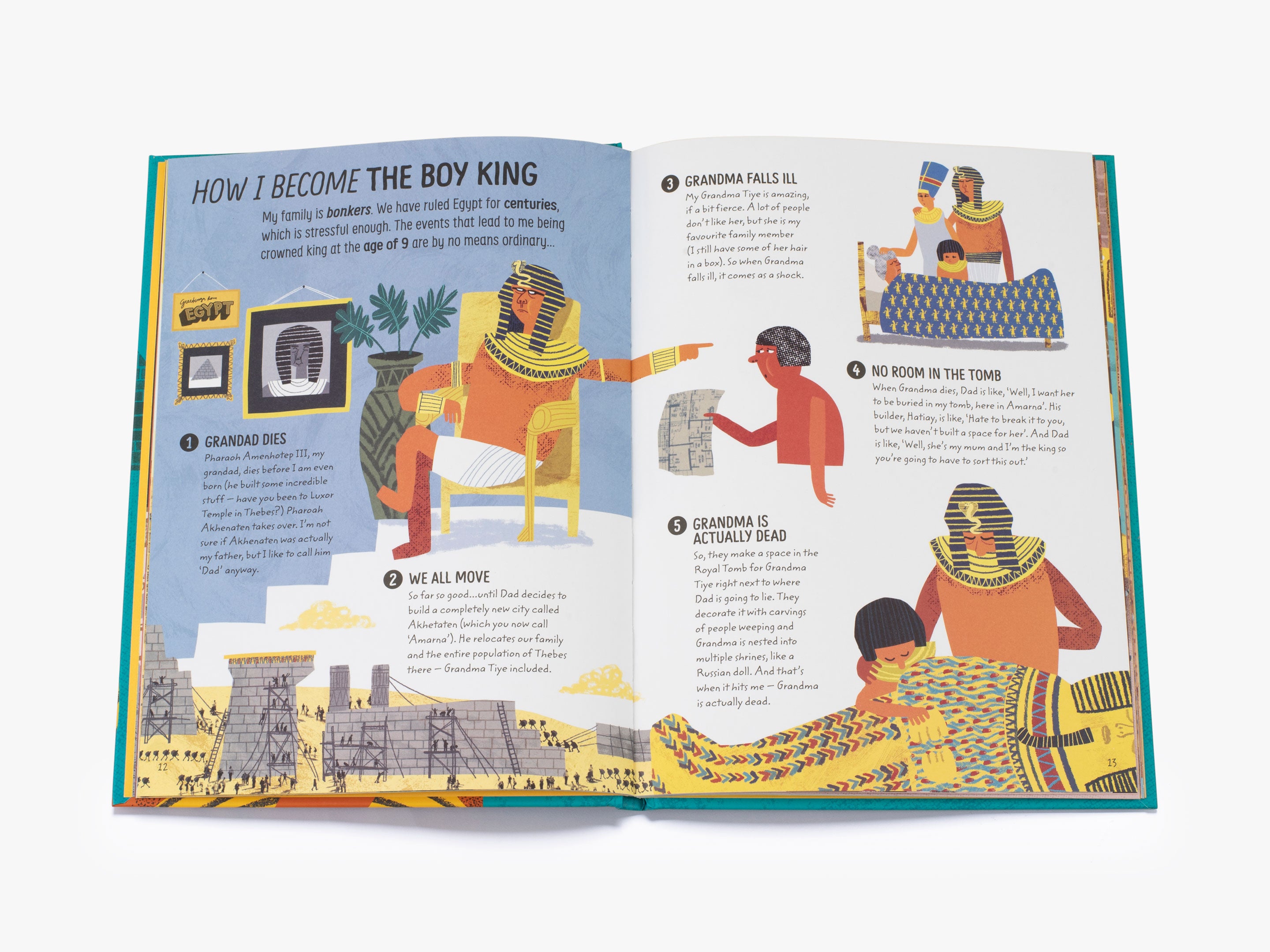 King Tutankhamun Tells All! - Ancient Egyptian History Book for Kids & Adults | Perfect for Classroom Learning & History Enthusiasts