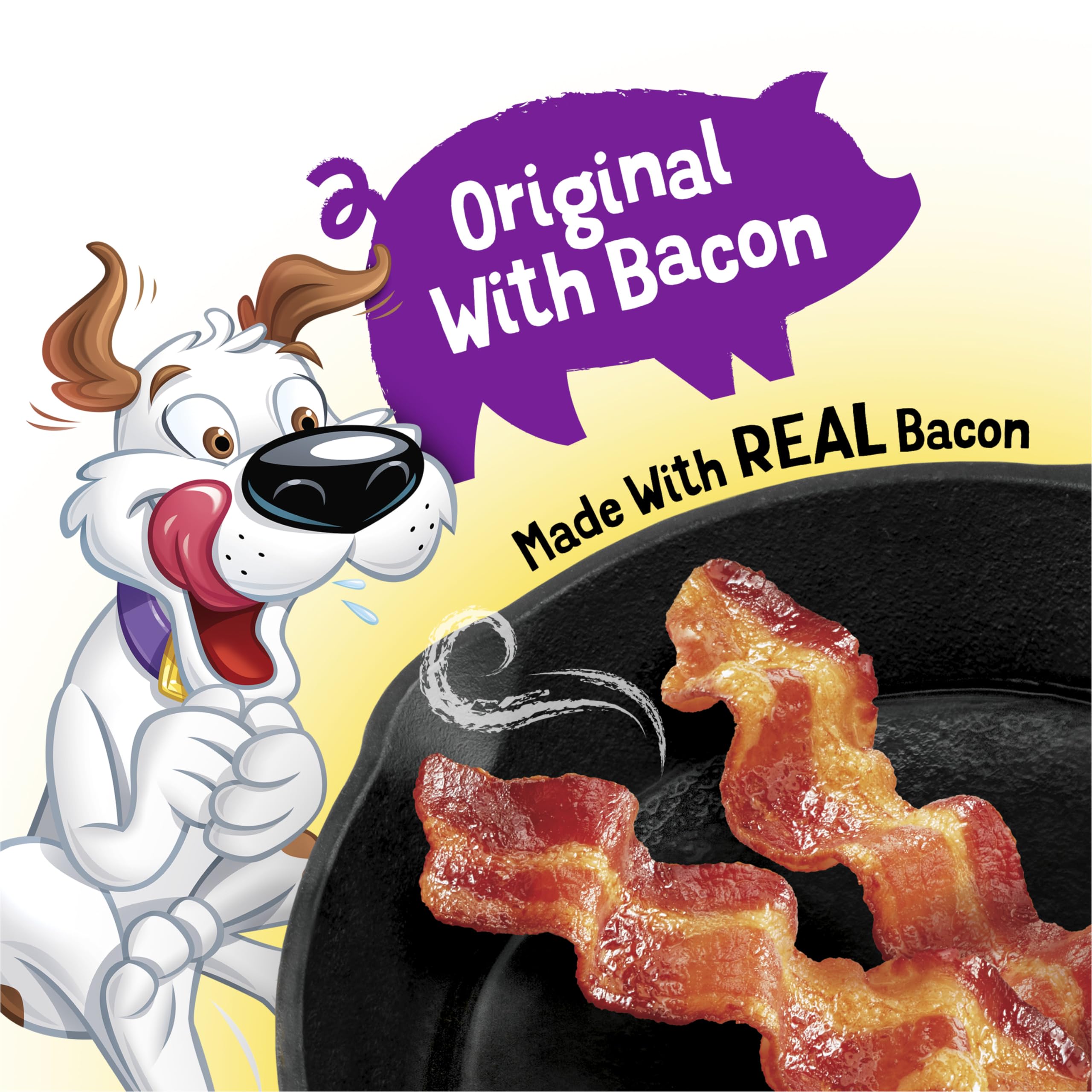 Beggin' Strips Bacon Flavor Dog Treats - 708g (1 Pack) | Crunchy & Tasty Training Rewards for Dogs - Perfect for Obedience Training & Positive Reinforcement