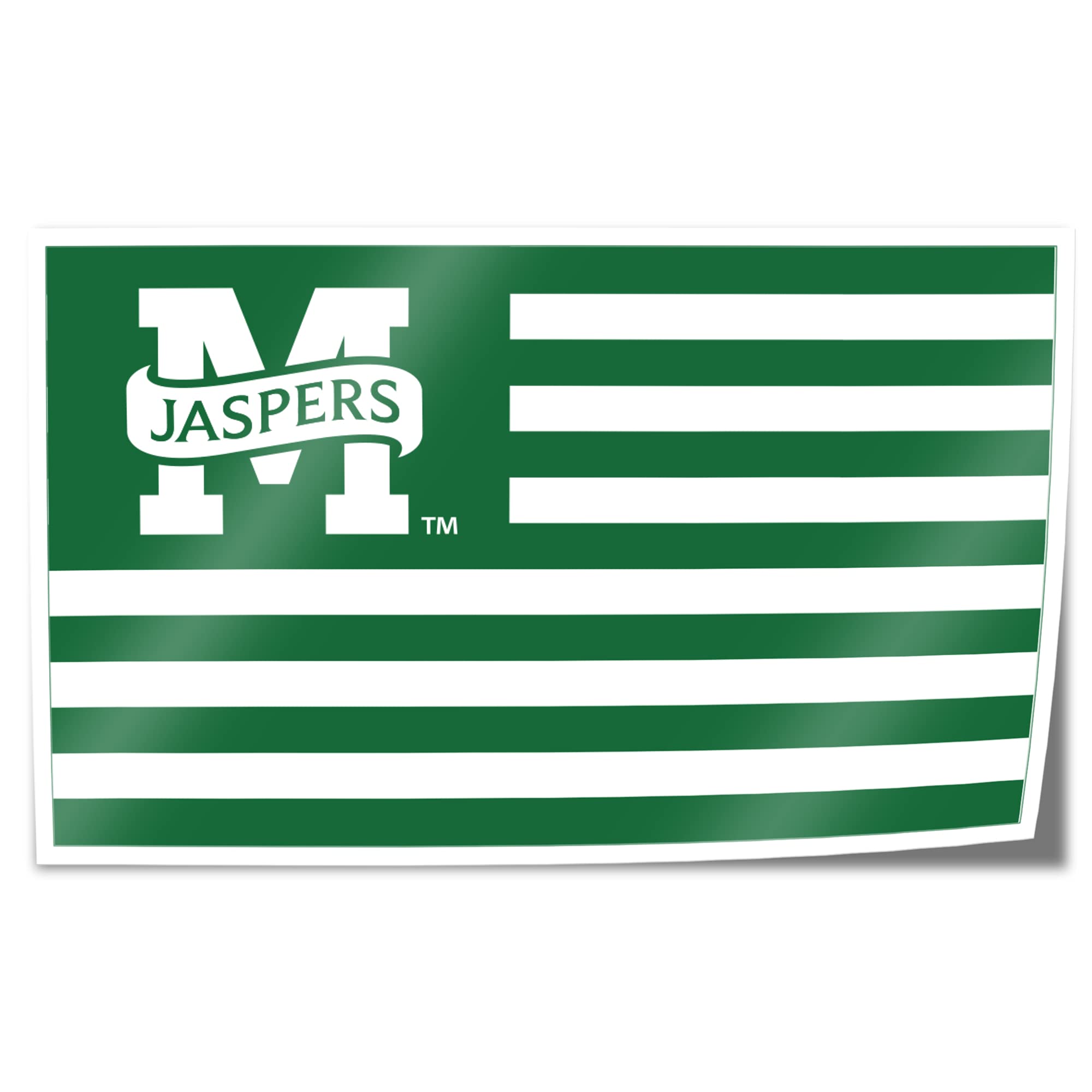 Manhattan College Jaspers Vinyl Decal Sticker - Durable Laptop, Water Bottle, Car & Scrapbook Decoration - Perfect for School Spirit, Gifts & Fan Accessories