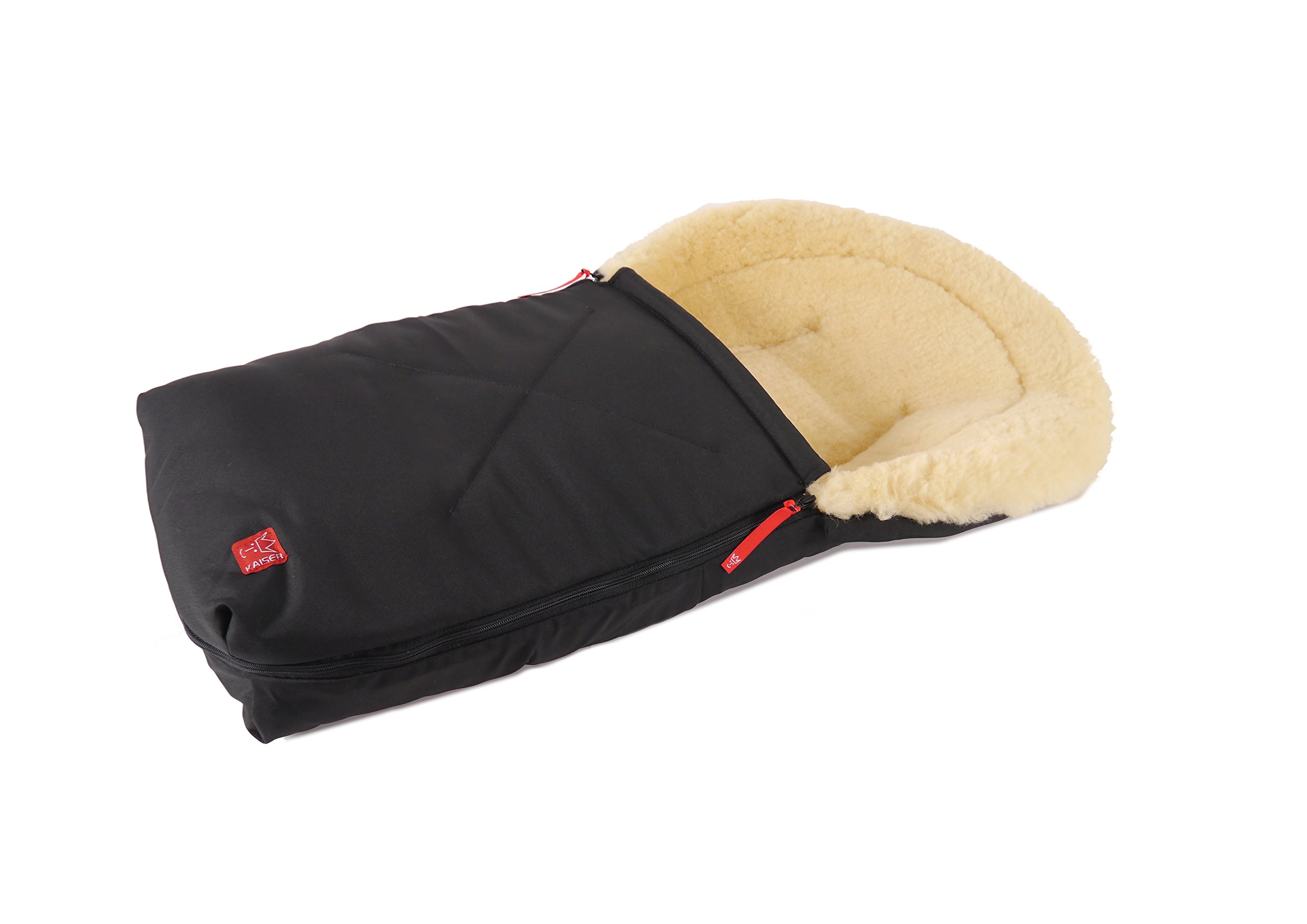 Premium Black Sheepskin Cuddly Bag - Ultra Soft & Warm Winter Accessory for Women & Men - Perfect for Home, Travel, and Outdoor Activities