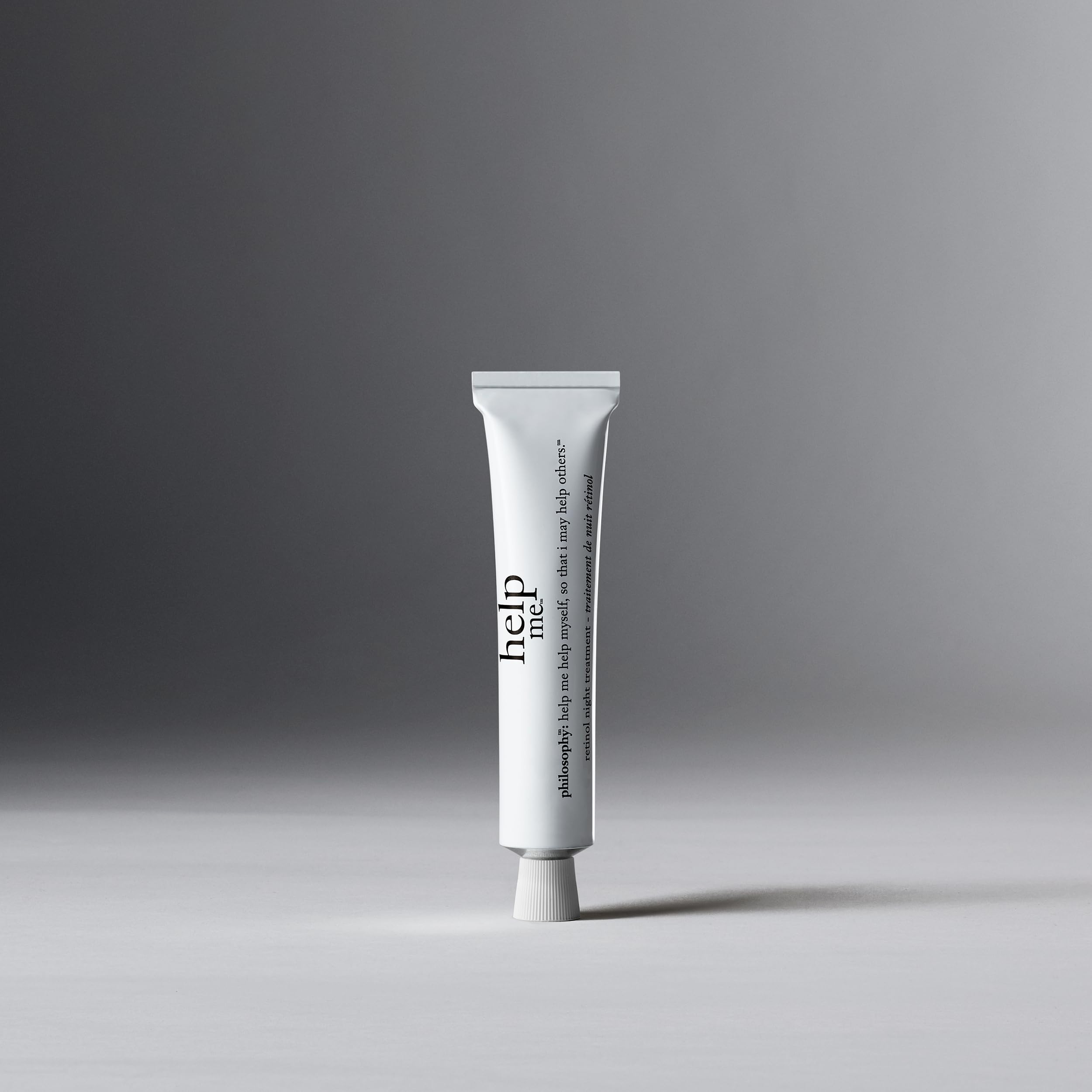 Philosophy Help Me Retinol Night Treatment with Vitamin C & E - Collagen Boosting, Reduces Fine Lines, Clears Pores, Improves Skin Tone & Texture - 1 fl oz - Perfect for Nighttime Anti-Aging Skincare Routine